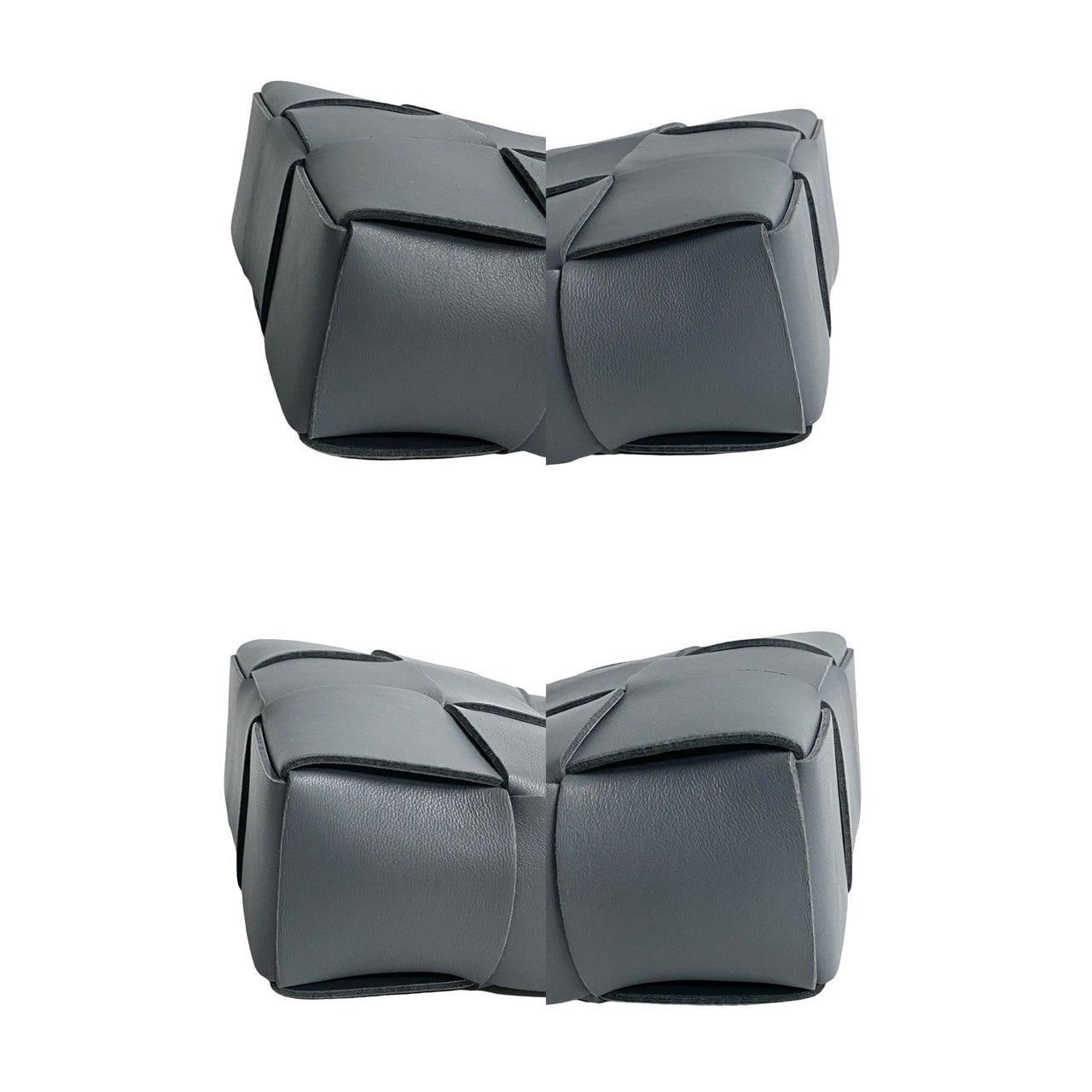 Bottega Veneta Bottega Veneta Shoulder Bag Grey Leather Size ONE SIZE - 7 Thumbnail