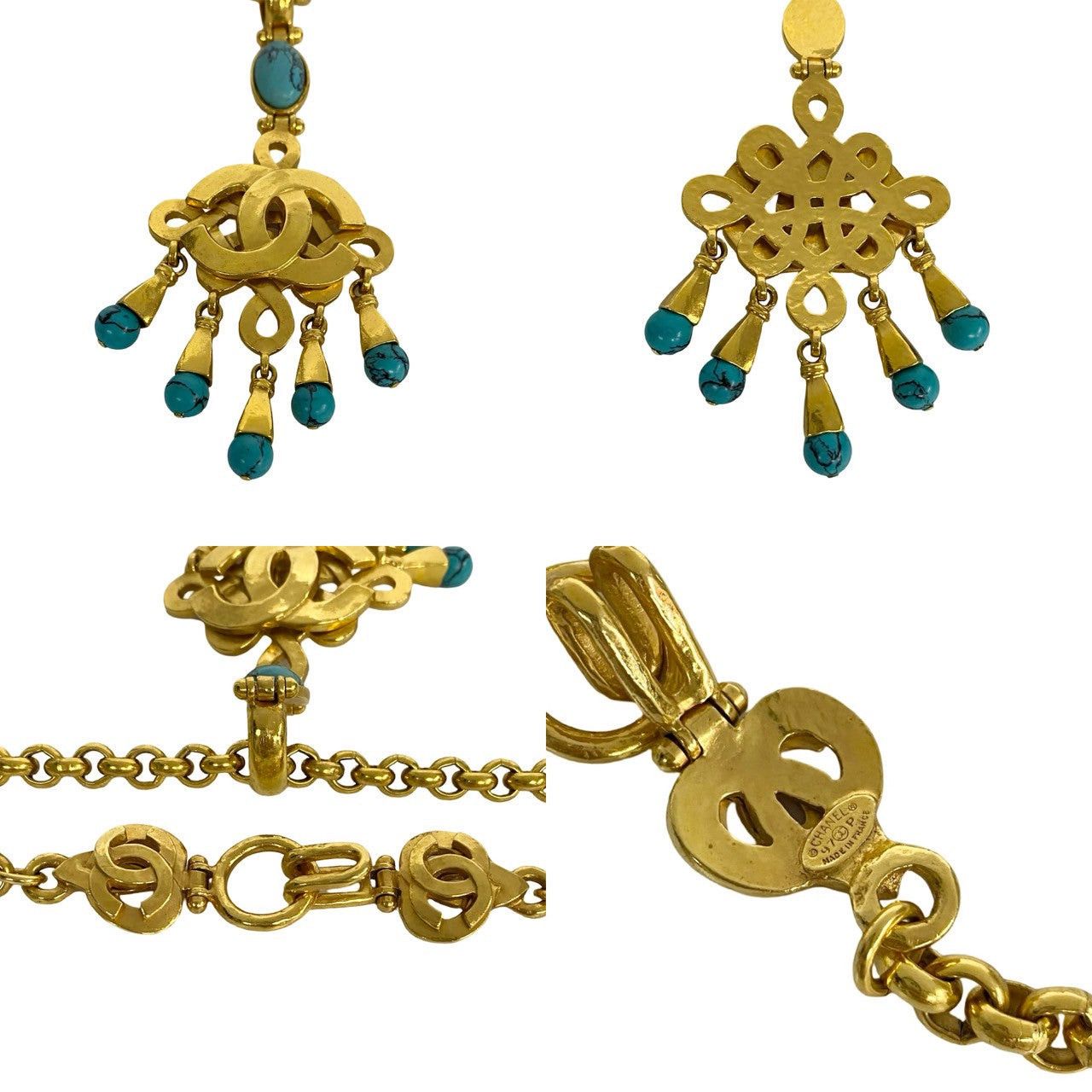 Chanel Chanel Necklace Gold Plated Size ONE SIZE - 2 Thumbnail