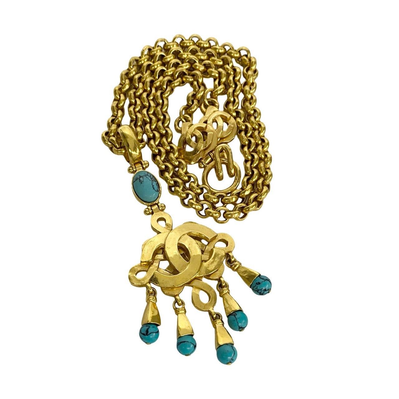 Chanel Chanel Necklace Gold Plated Size ONE SIZE - 3 Thumbnail