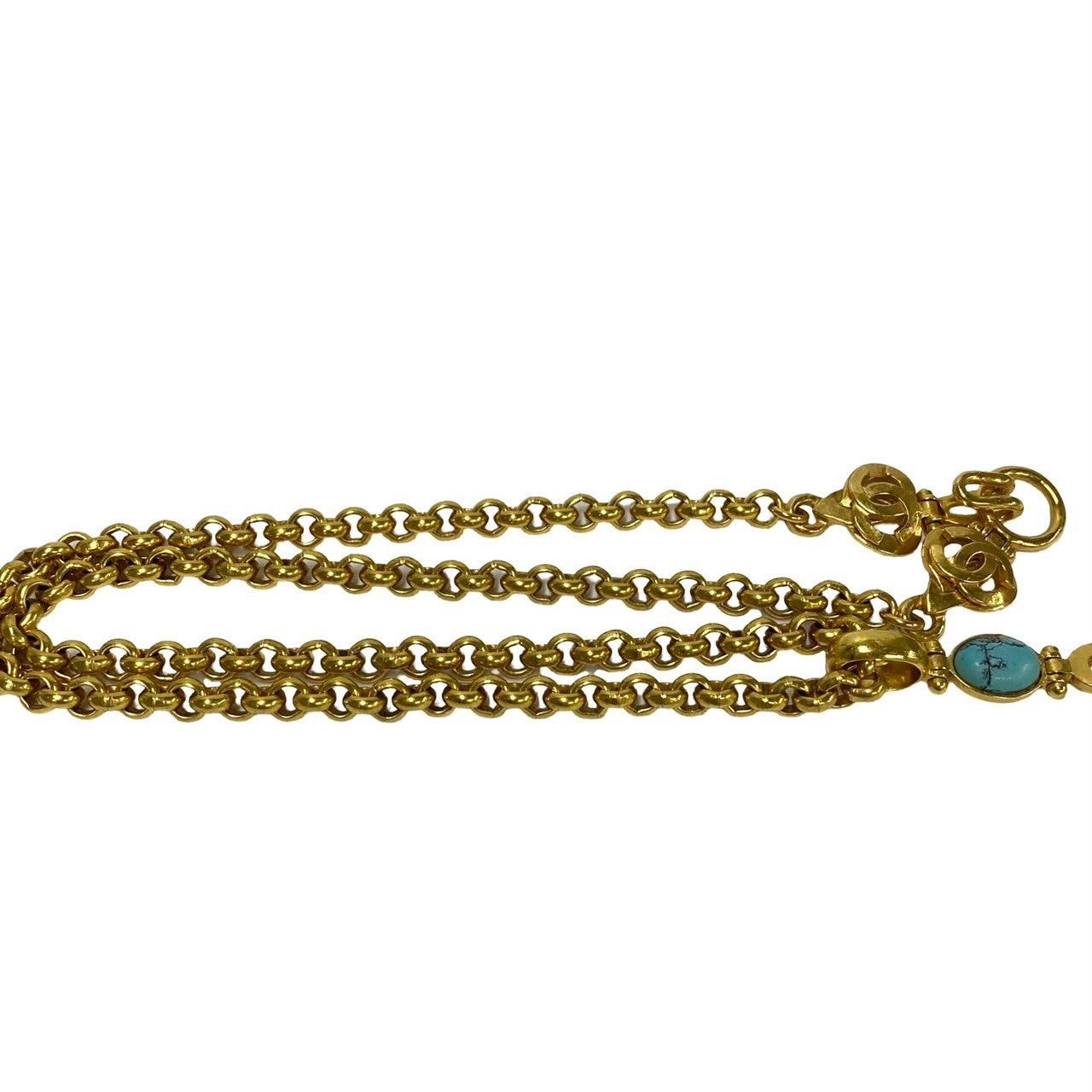 Chanel Chanel Necklace Gold Plated Size ONE SIZE - 4 Thumbnail