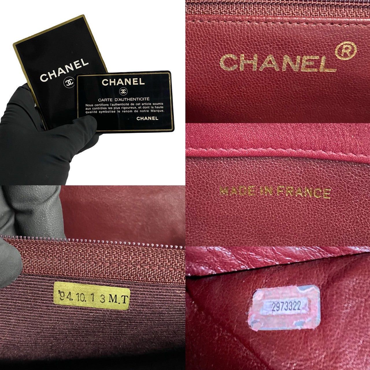 Chanel Chanel Tote Bag Red Leather Size ONE SIZE - 3 Thumbnail