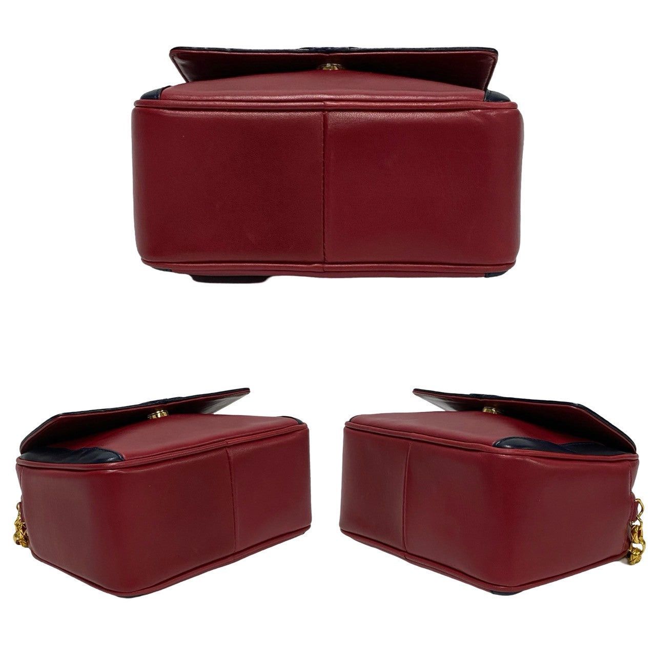 Chanel Chanel Shoulder Bag Red Leather Size ONE SIZE - 6 Thumbnail