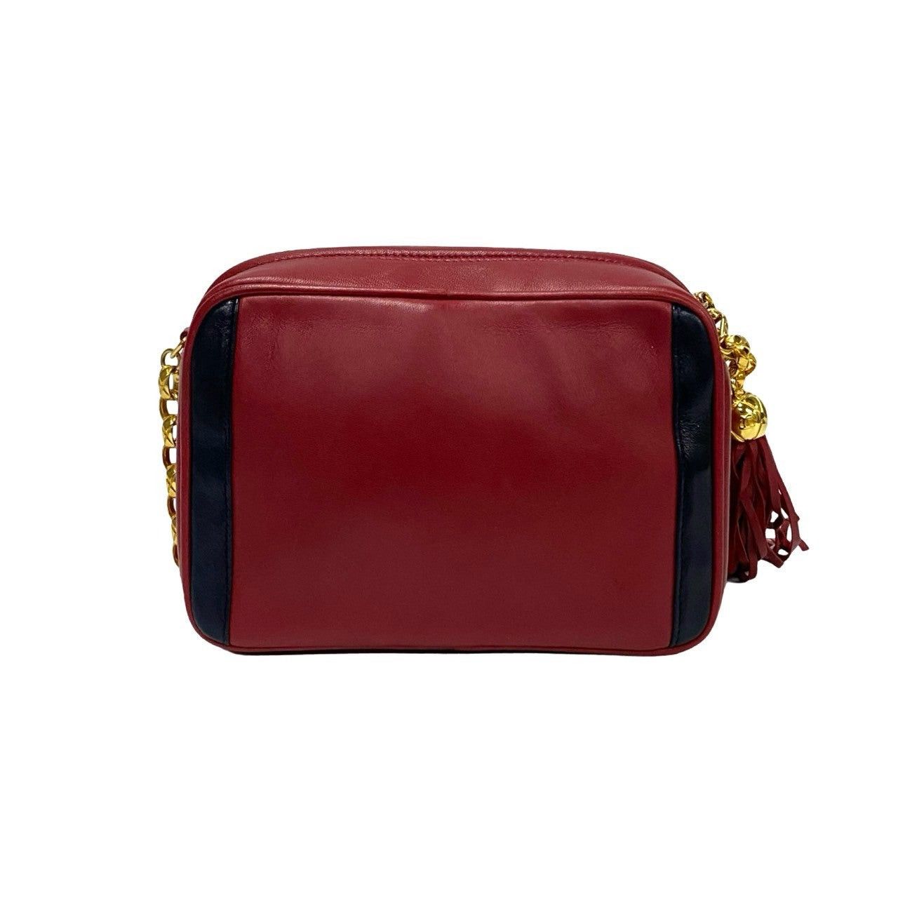 Chanel Chanel Shoulder Bag Red Leather Size ONE SIZE - 4 Thumbnail