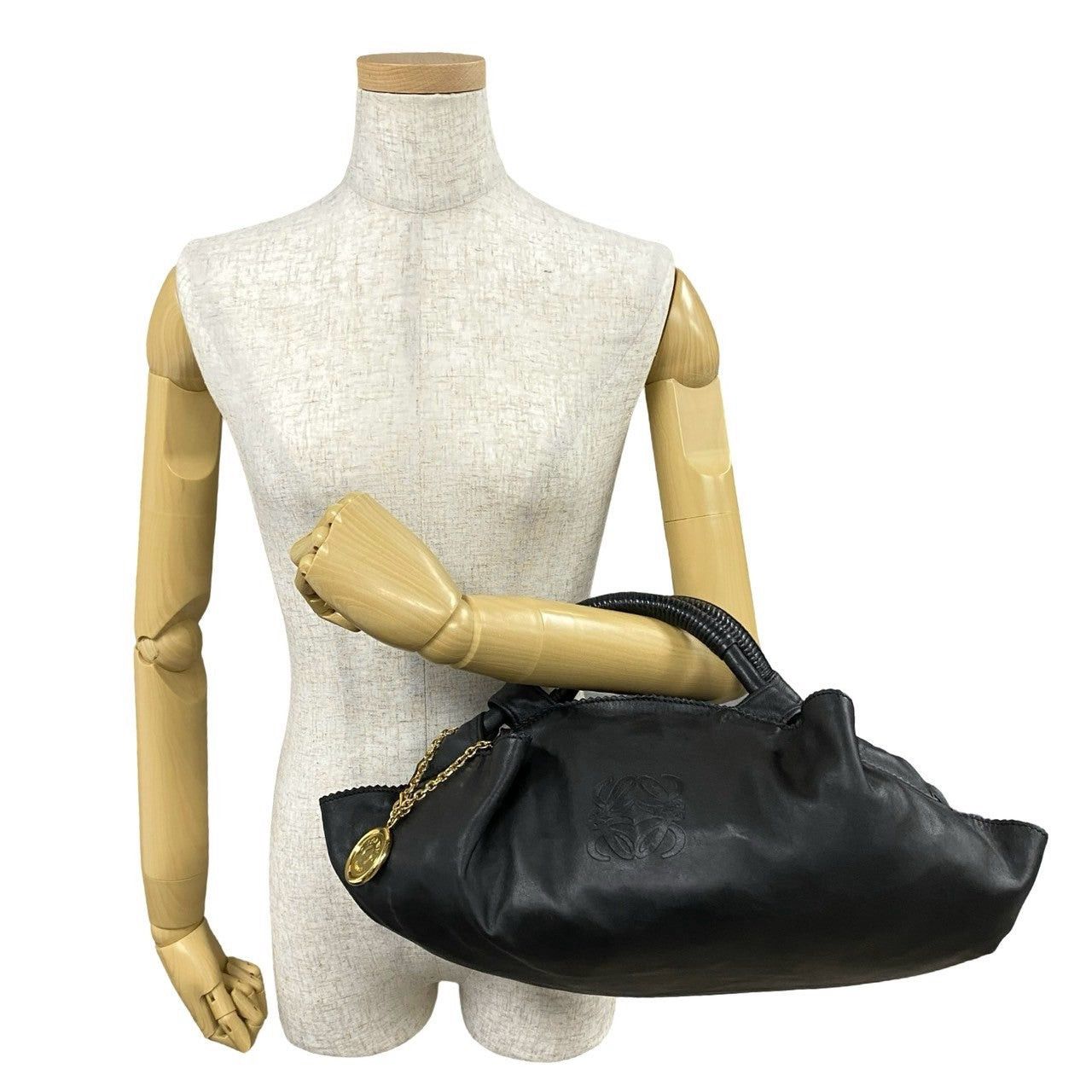 Loewe Loewe Handbag Black Leather Size ONE SIZE - 2 Thumbnail