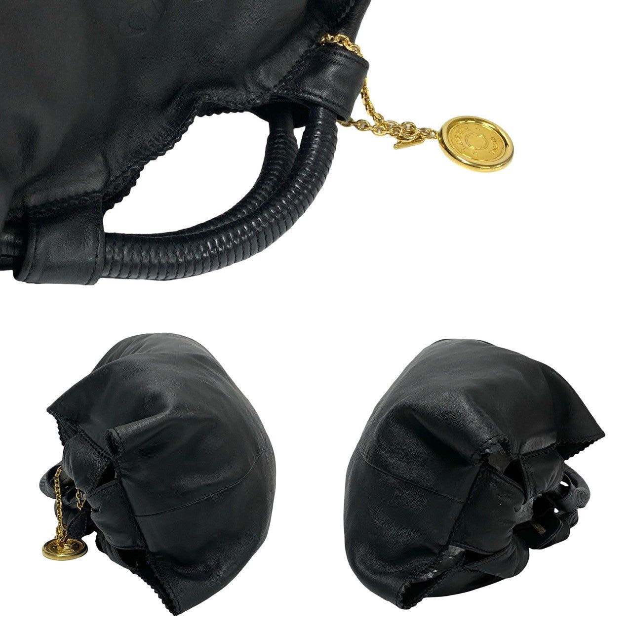 Loewe Loewe Handbag Black Leather Size ONE SIZE - 5 Thumbnail