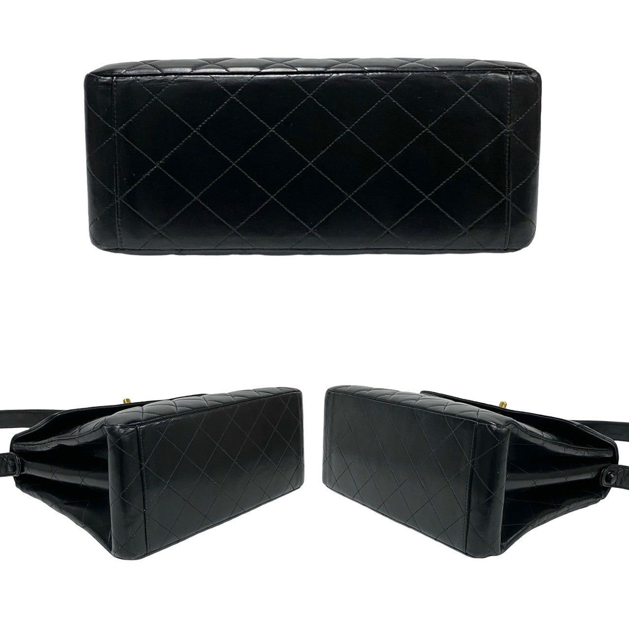 Chanel Chanel Shoulder Bag Black Leather Size ONE SIZE - 6 Thumbnail