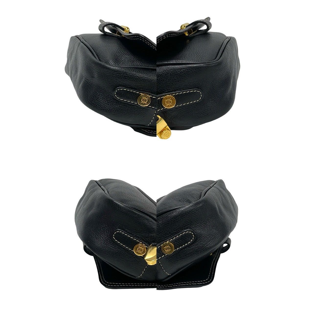 Loewe Loewe Shoulder Bag Black Leather Size ONE SIZE - 7 Thumbnail
