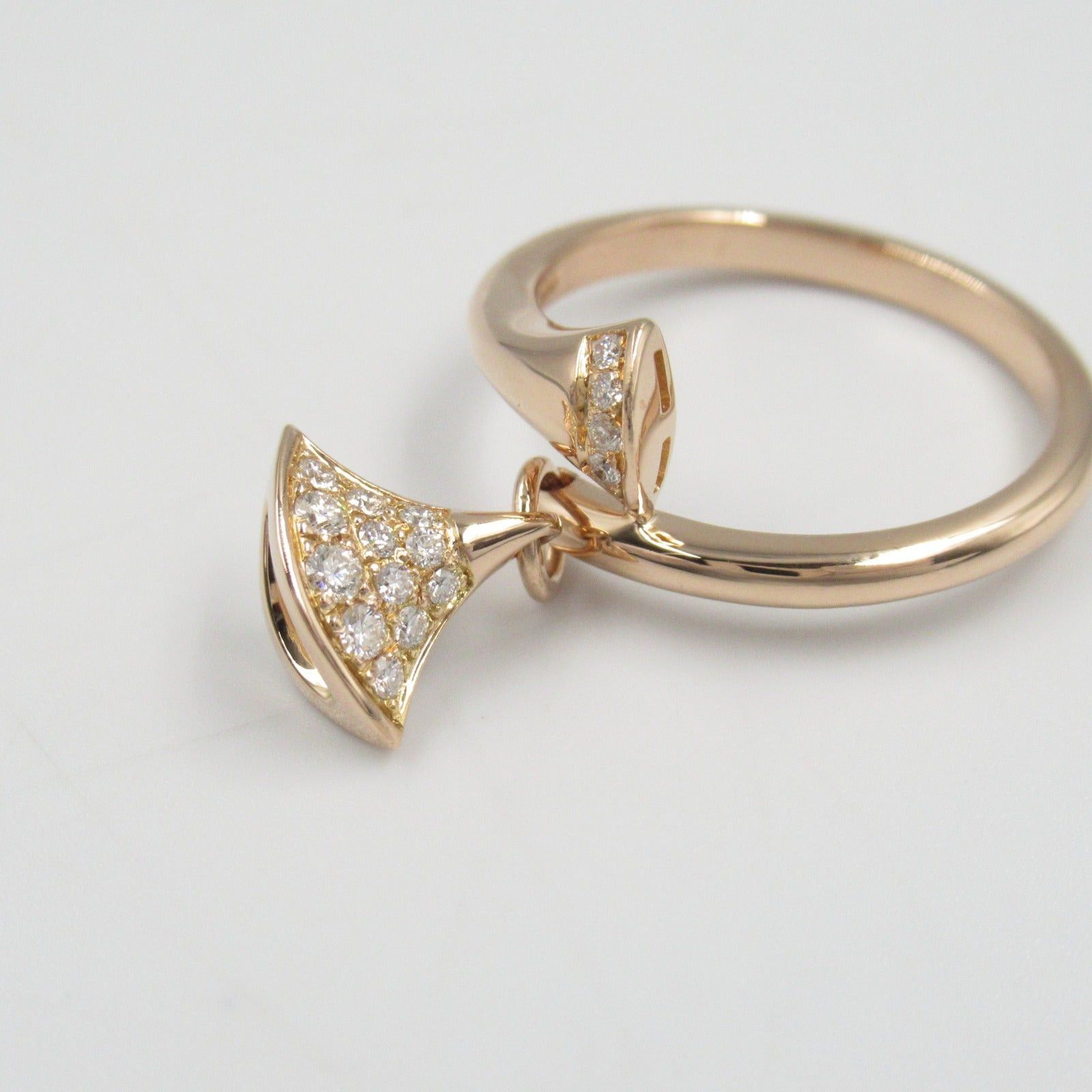 Bvlgari Bvlgari Diva Dream Ring Diamond K18Pg (Pink Gold) Clear Size ONE SIZE - 6 Thumbnail