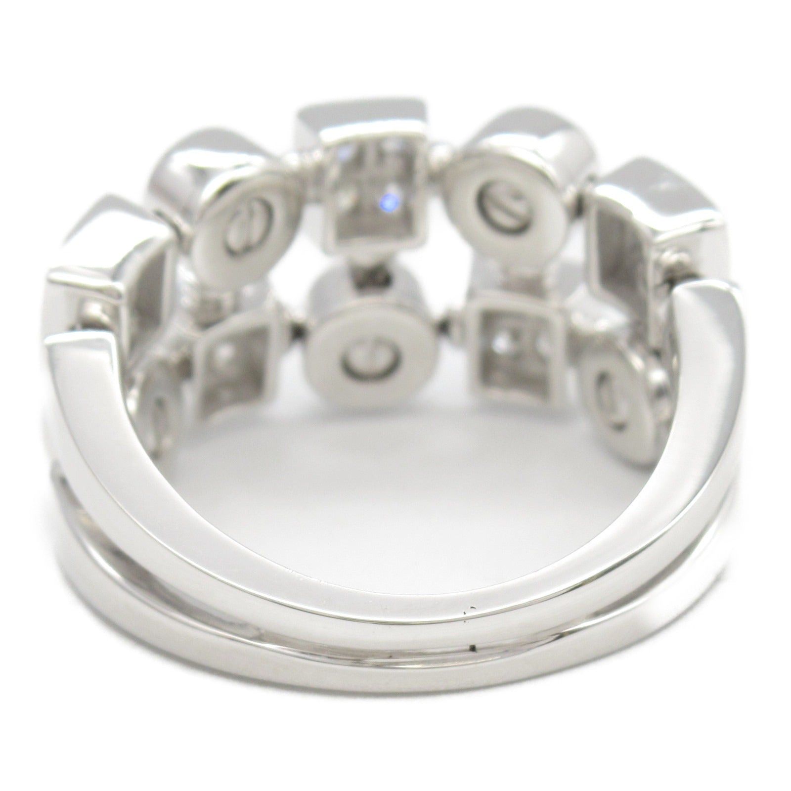 Bvlgari Bvlgari Lucia Ring Diamond K18Wg (White Gold) Clear Size ONE SIZE - 3 Thumbnail