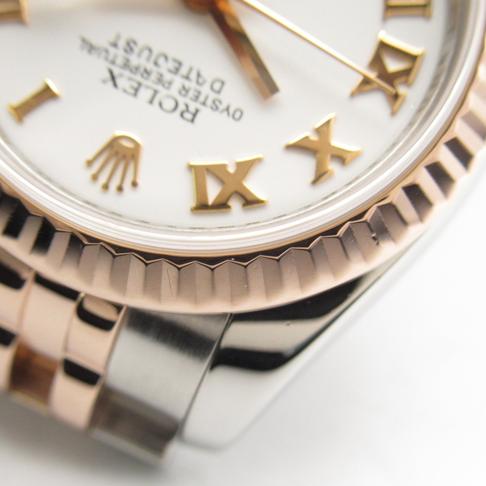 Rolex Rolex Datejust G Women Watch Automatic Winding K18Pg (Pink Gold) Stainless Steel White Ro/Jubilee Size ONE SIZE - 13 Thumbnail