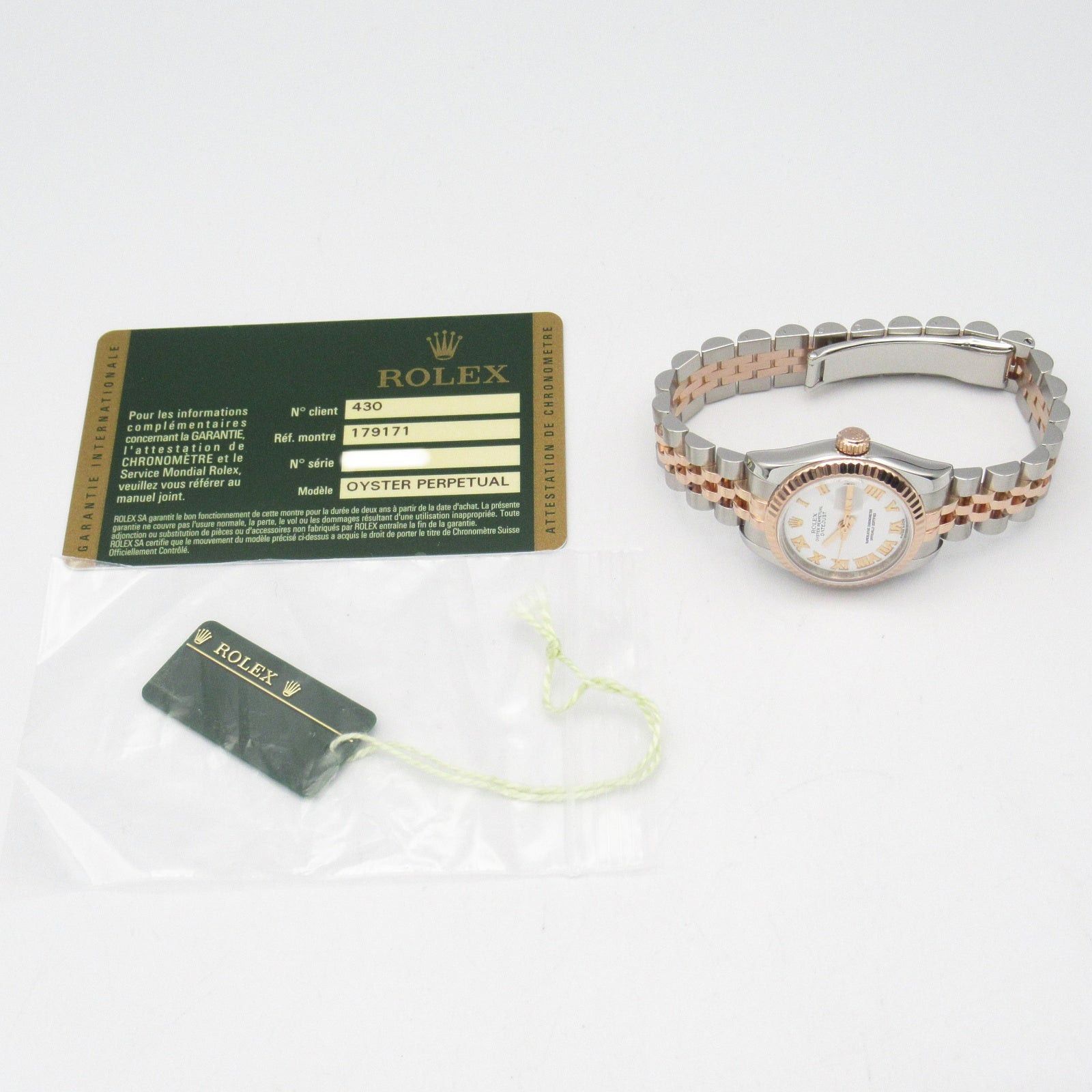 Rolex Rolex Datejust G Women Watch Automatic Winding K18Pg (Pink Gold) Stainless Steel White Ro/Jubilee Size ONE SIZE - 10 Thumbnail