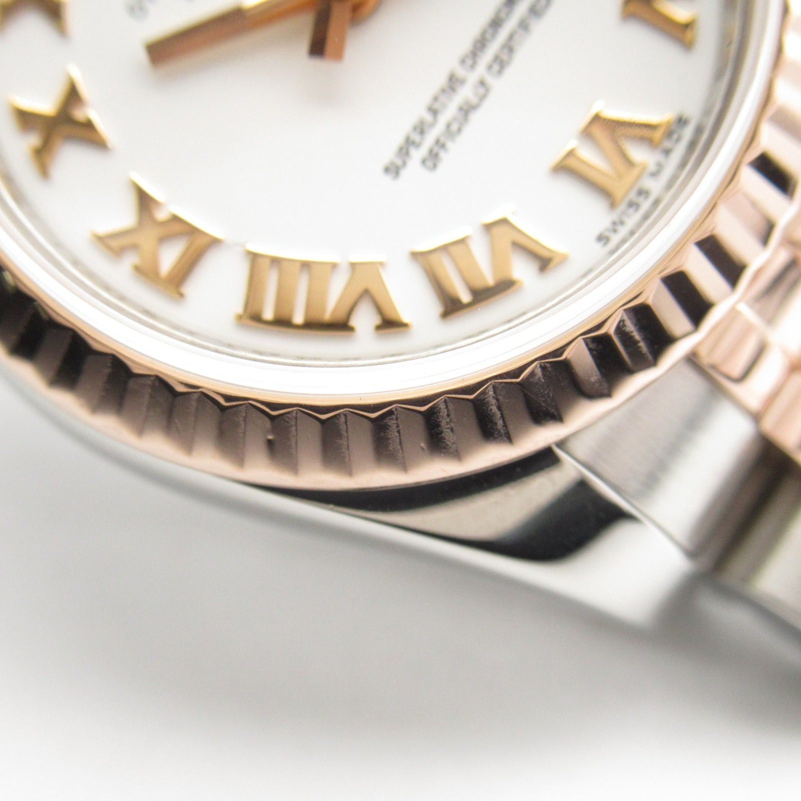 Rolex Rolex Datejust G Women Watch Automatic Winding K18Pg (Pink Gold) Stainless Steel White Ro/Jubilee Size ONE SIZE - 11 Thumbnail