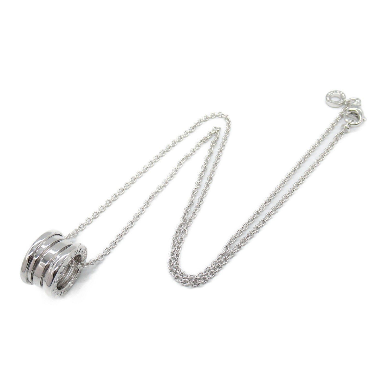 Bvlgari Bvlgari B Zero One Necklace K18Wg (White Gold) Silver Size ONE SIZE - 3 Thumbnail