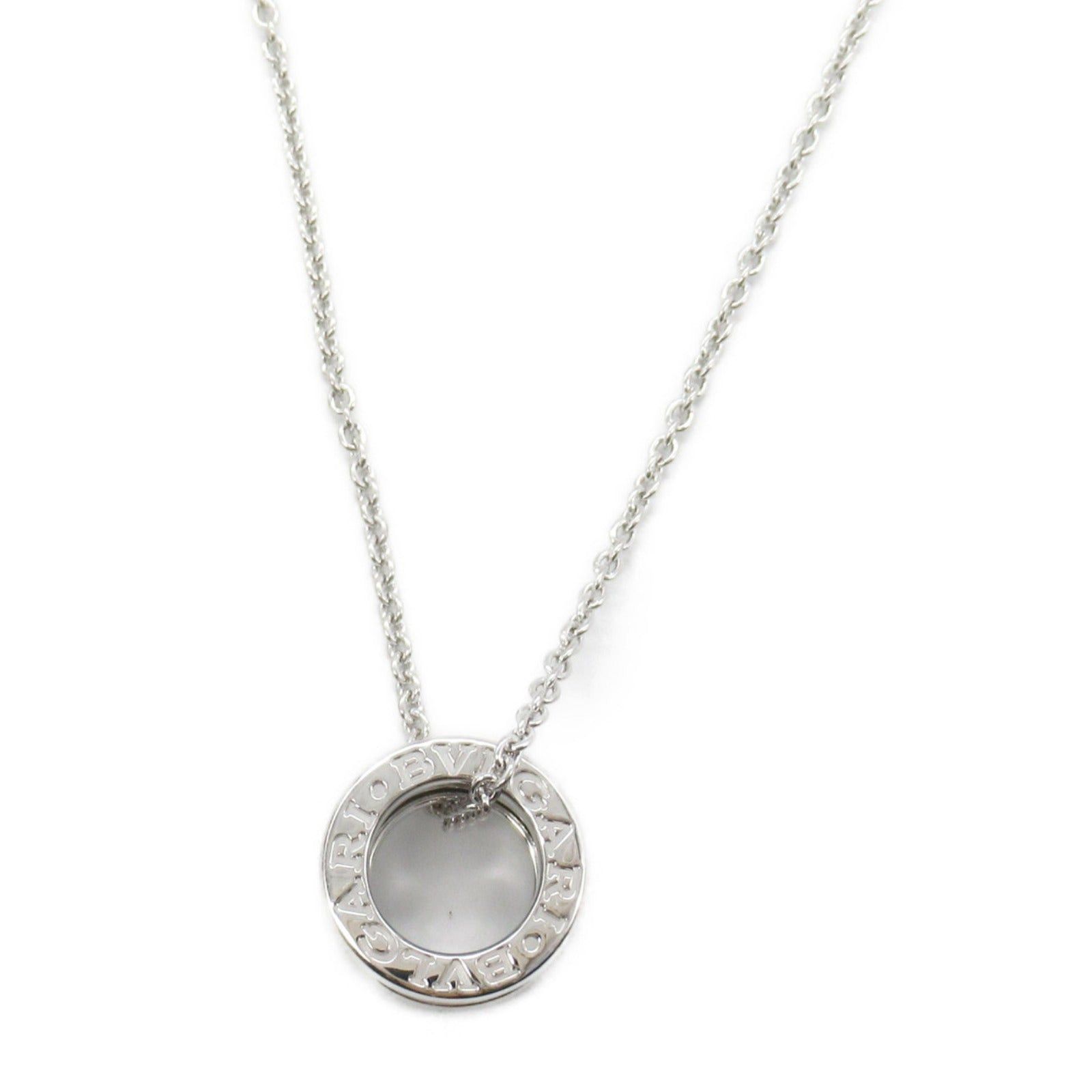 Bvlgari Bvlgari B Zero One Necklace K18Wg (White Gold) Silver Size ONE SIZE - 2 Thumbnail