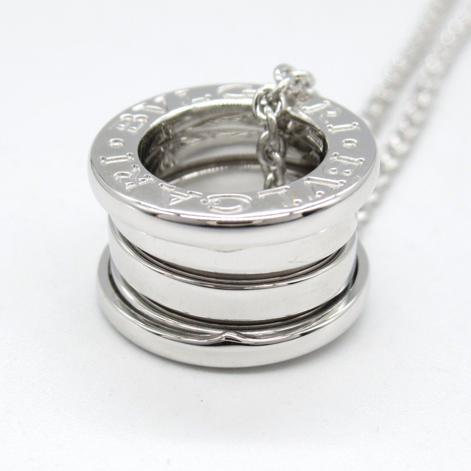 Bvlgari Bvlgari B Zero One Necklace K18Wg (White Gold) Silver Size ONE SIZE - 7 Thumbnail