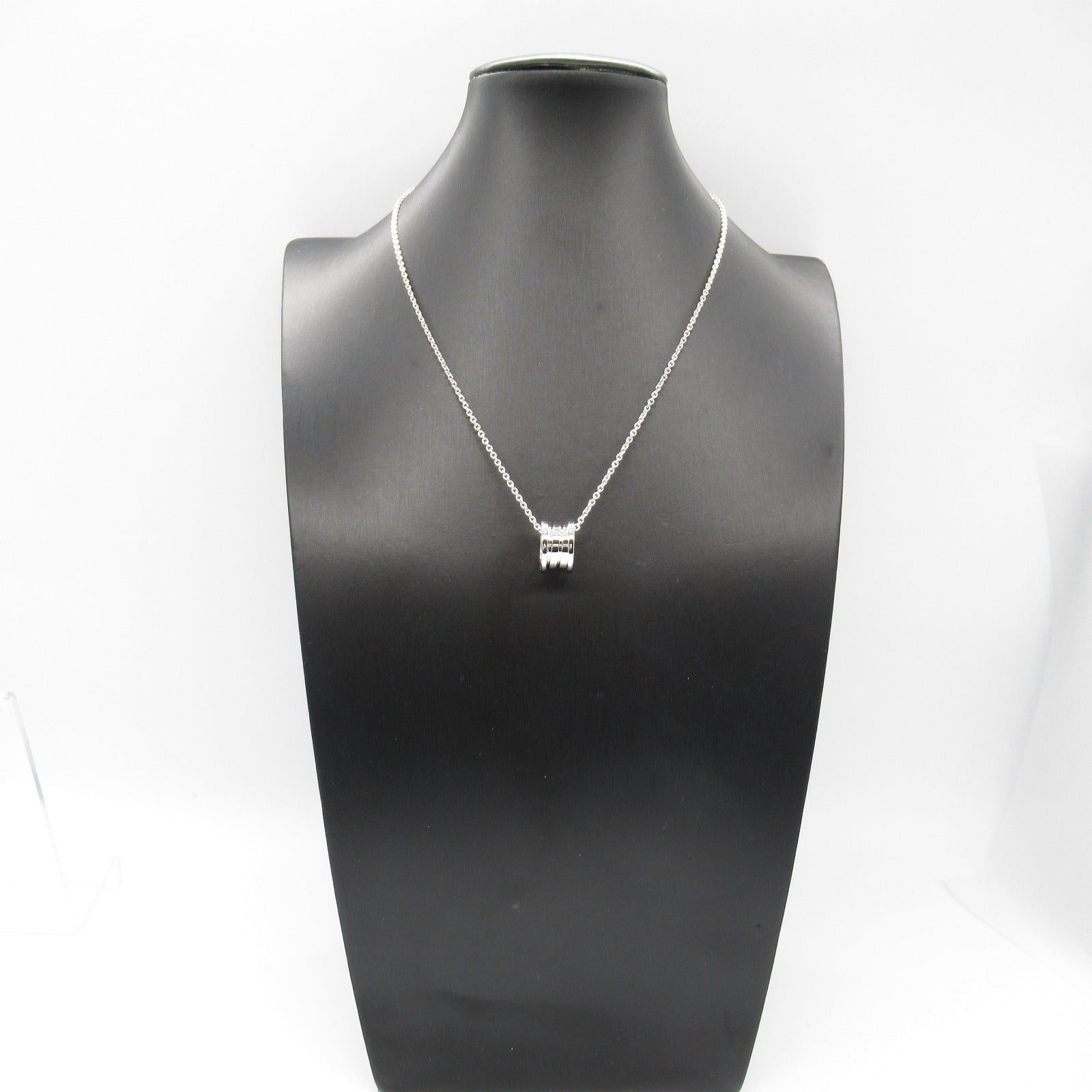 Bvlgari Bvlgari B Zero One Necklace K18Wg (White Gold) Silver Size ONE SIZE - 8 Thumbnail