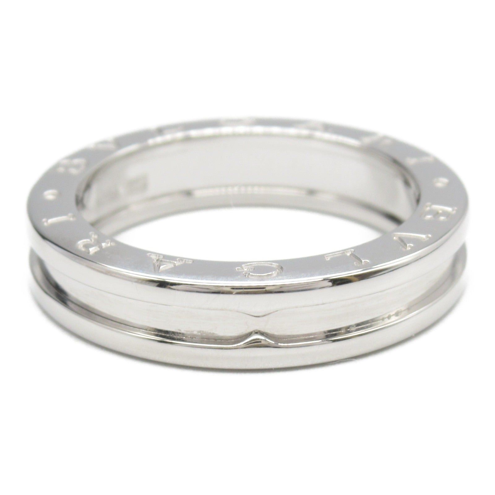 Bvlgari Bvlgari B Zero One Ring 1Belt K18Wg (White Gold) Silver Size ONE SIZE - 2 Thumbnail