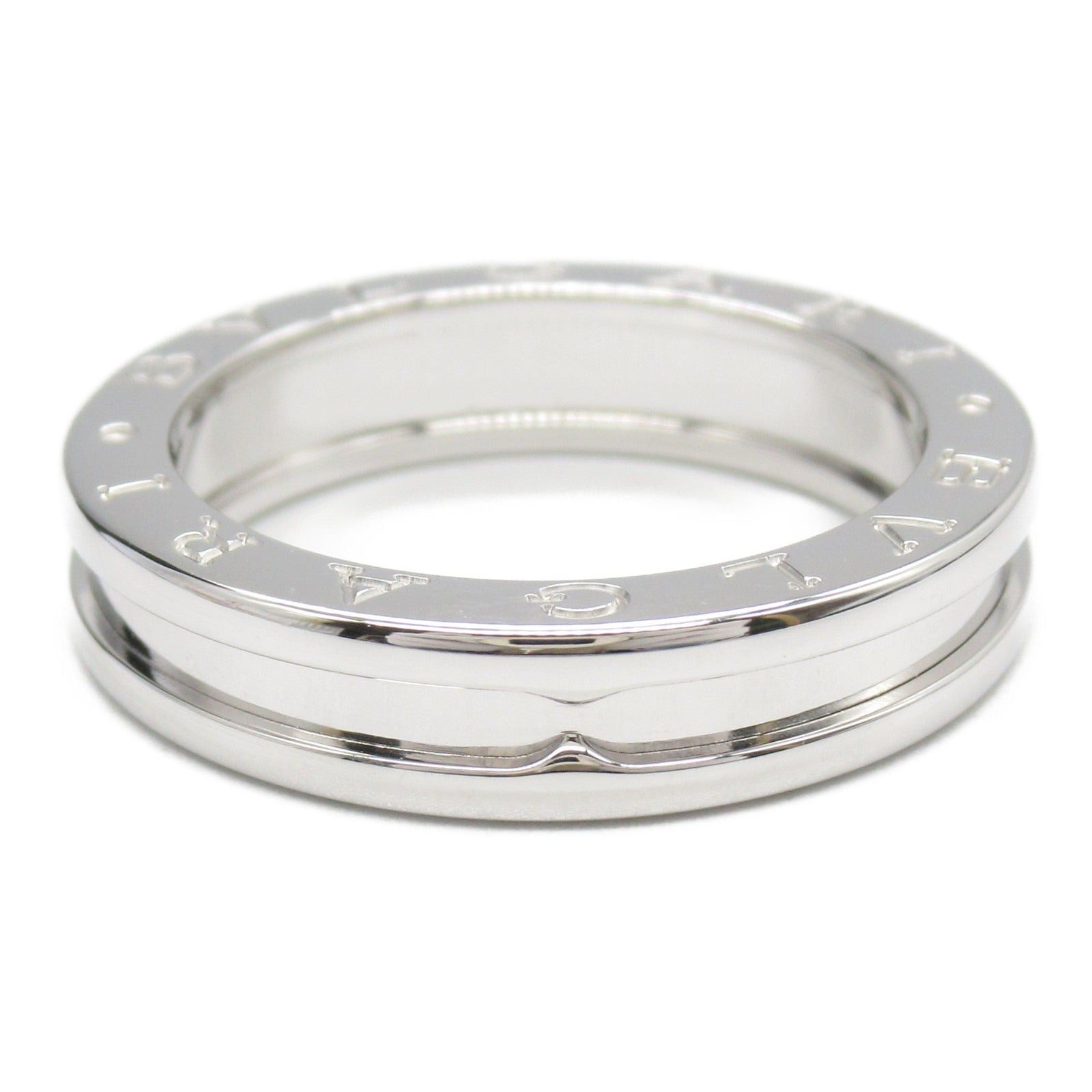 Bvlgari Bvlgari B Zero One Ring 1Belt K18Wg (White Gold) Silver Size ONE SIZE - 3 Thumbnail