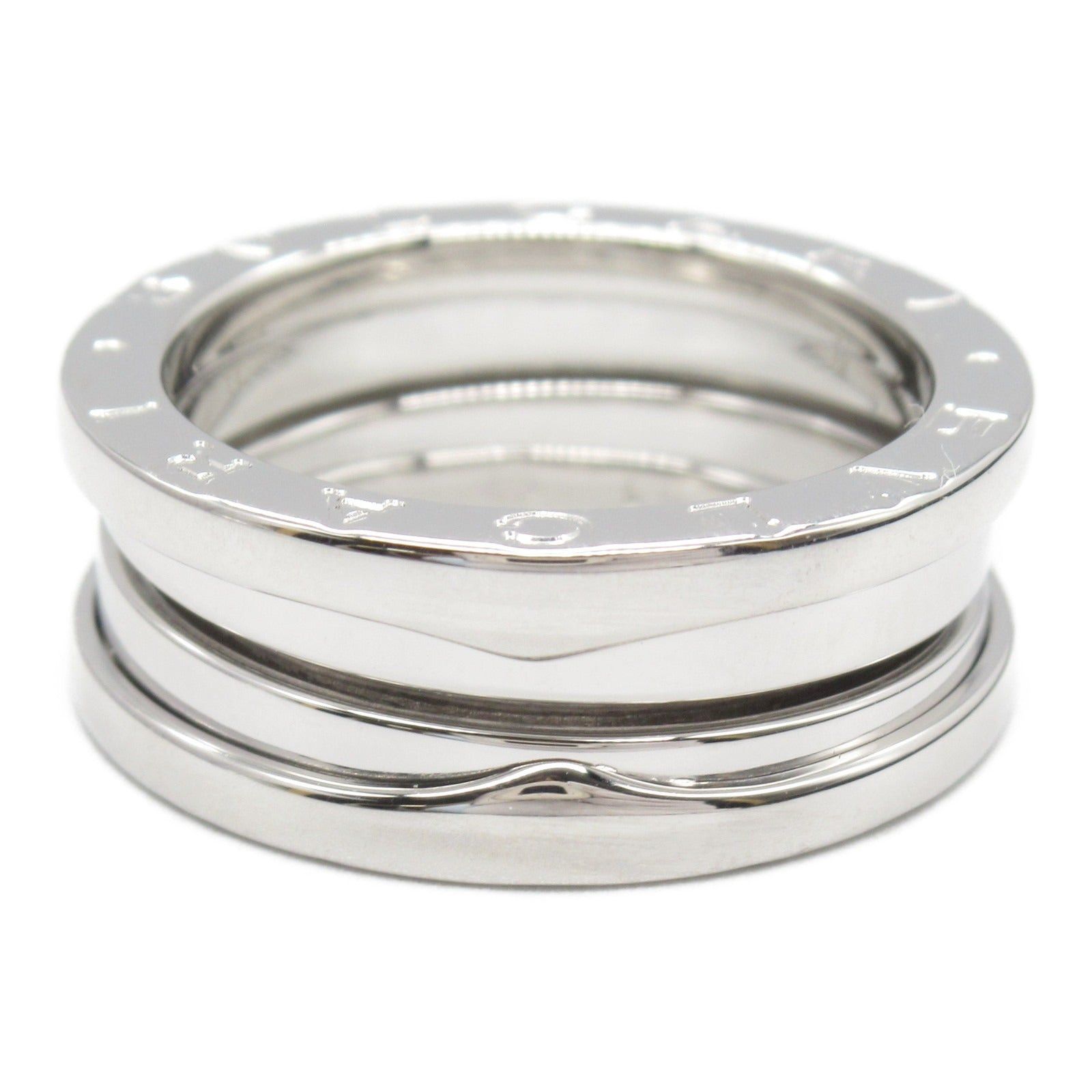 Bvlgari Bvlgari B Zero One Ring K18Wg (White Gold) Silver Size ONE SIZE - 2 Thumbnail