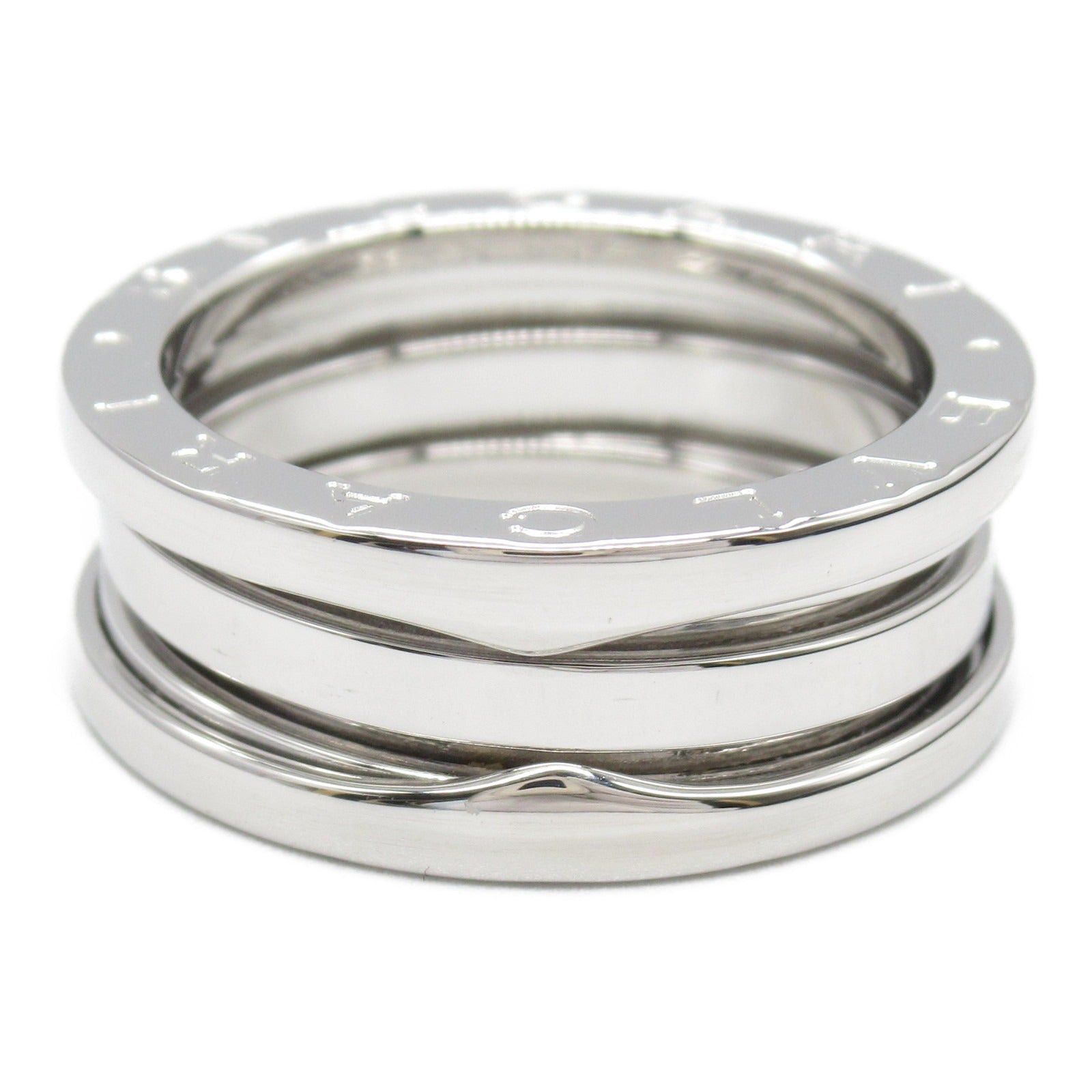 Bvlgari Bvlgari B Zero One Ring K18Wg (White Gold) Silver Size ONE SIZE - 3 Thumbnail