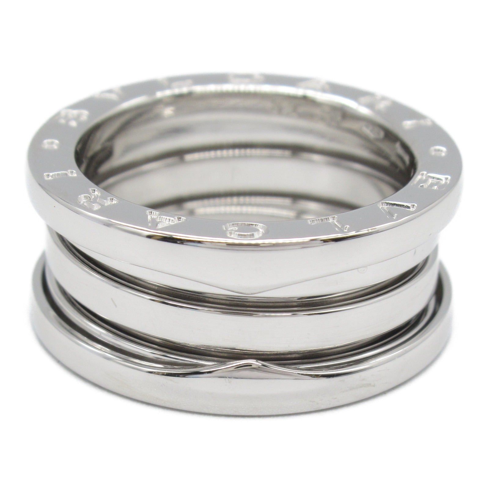 Bvlgari Bvlgari B Zero One Ring K18Wg (White Gold) Silver Size ONE SIZE - 3 Thumbnail