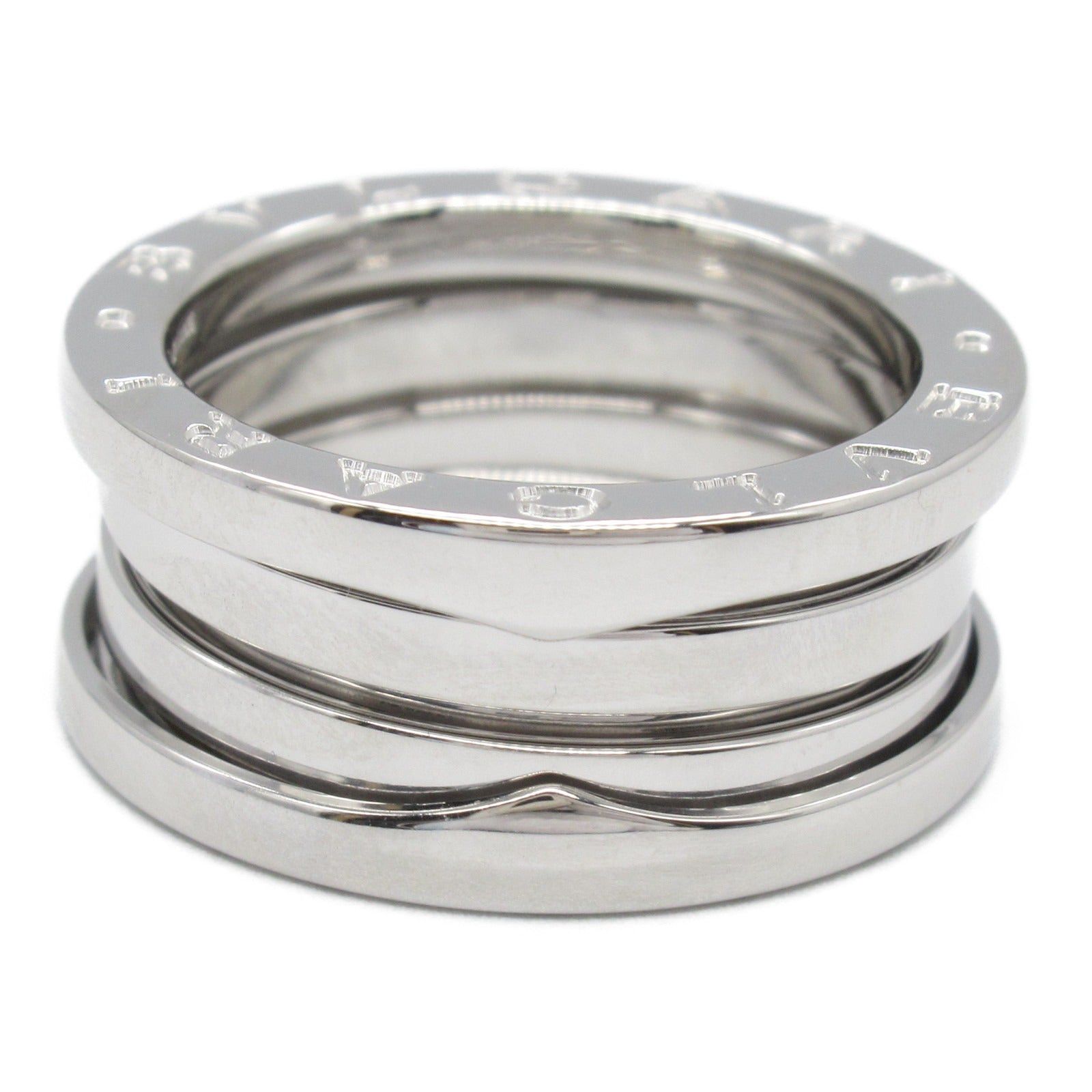 Bvlgari Bvlgari B Zero One Ring K18Wg (White Gold) Silver Size ONE SIZE - 2 Thumbnail