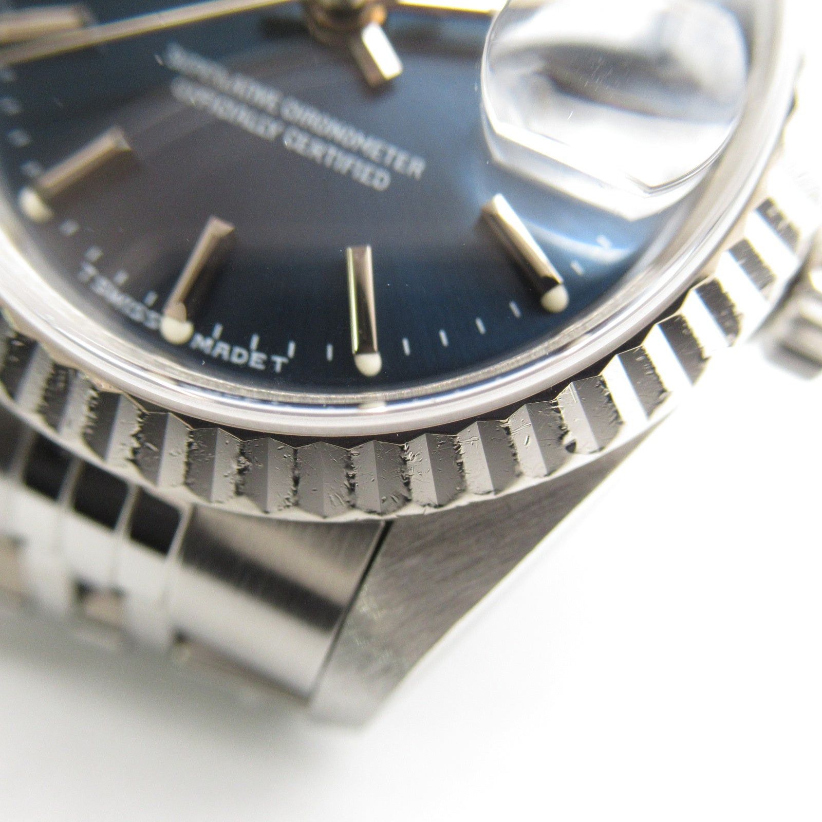 Rolex Rolex Datejust U Number Women Watch Automatic Winding K18Wg (White Gold) Stainless Steel Blue Ba Size ONE SIZE - 13 Thumbnail