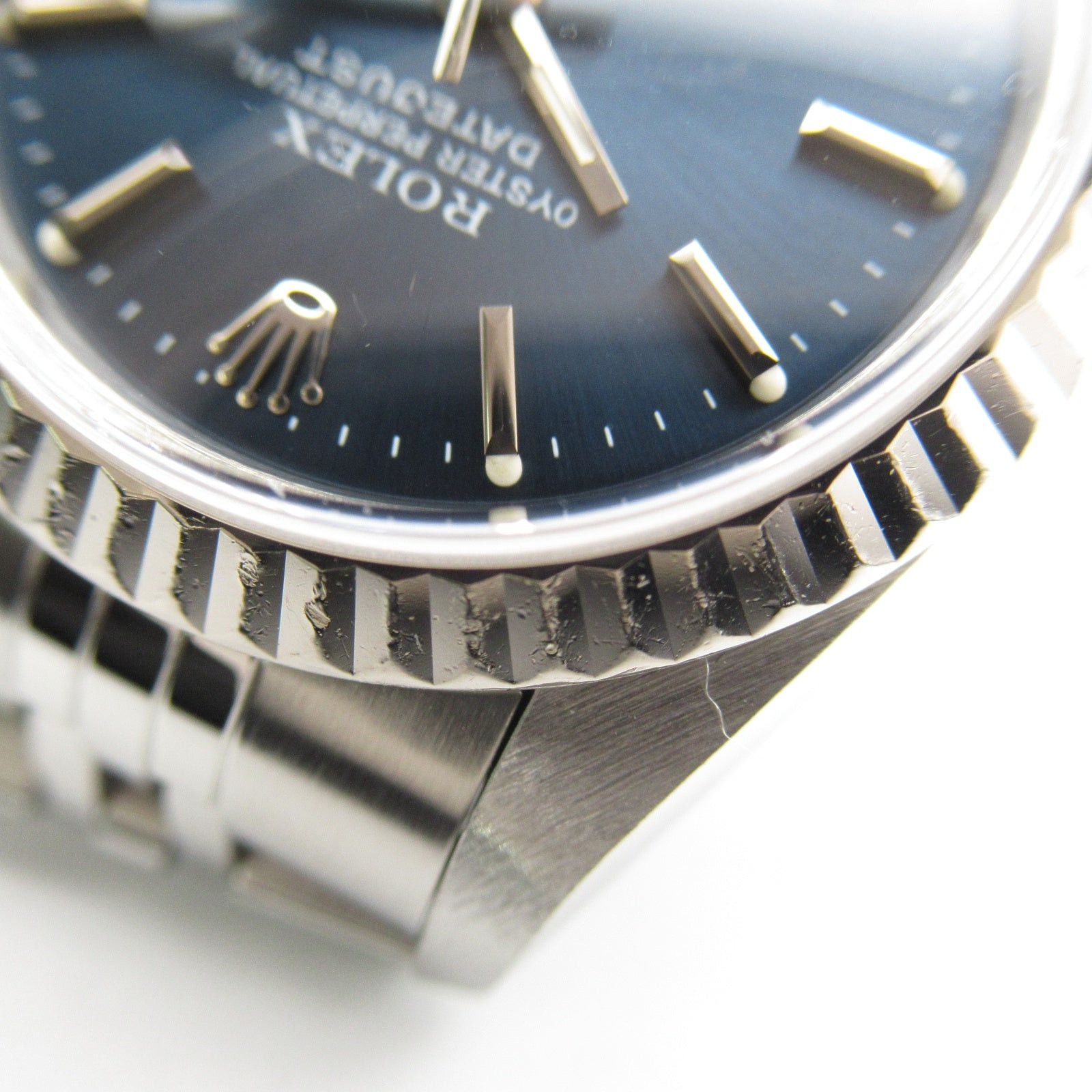 Rolex Rolex Datejust U Number Women Watch Automatic Winding K18Wg (White Gold) Stainless Steel Blue Ba Size ONE SIZE - 12 Thumbnail