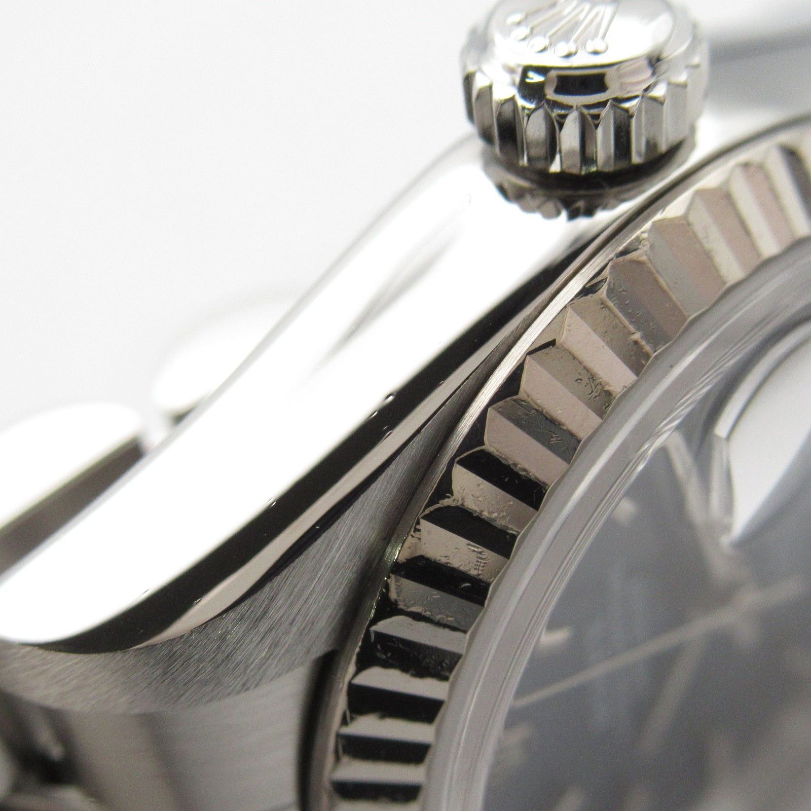 Rolex Rolex Datejust U Number Women Watch Automatic Winding K18Wg (White Gold) Stainless Steel Blue Ba Size ONE SIZE - 14 Thumbnail