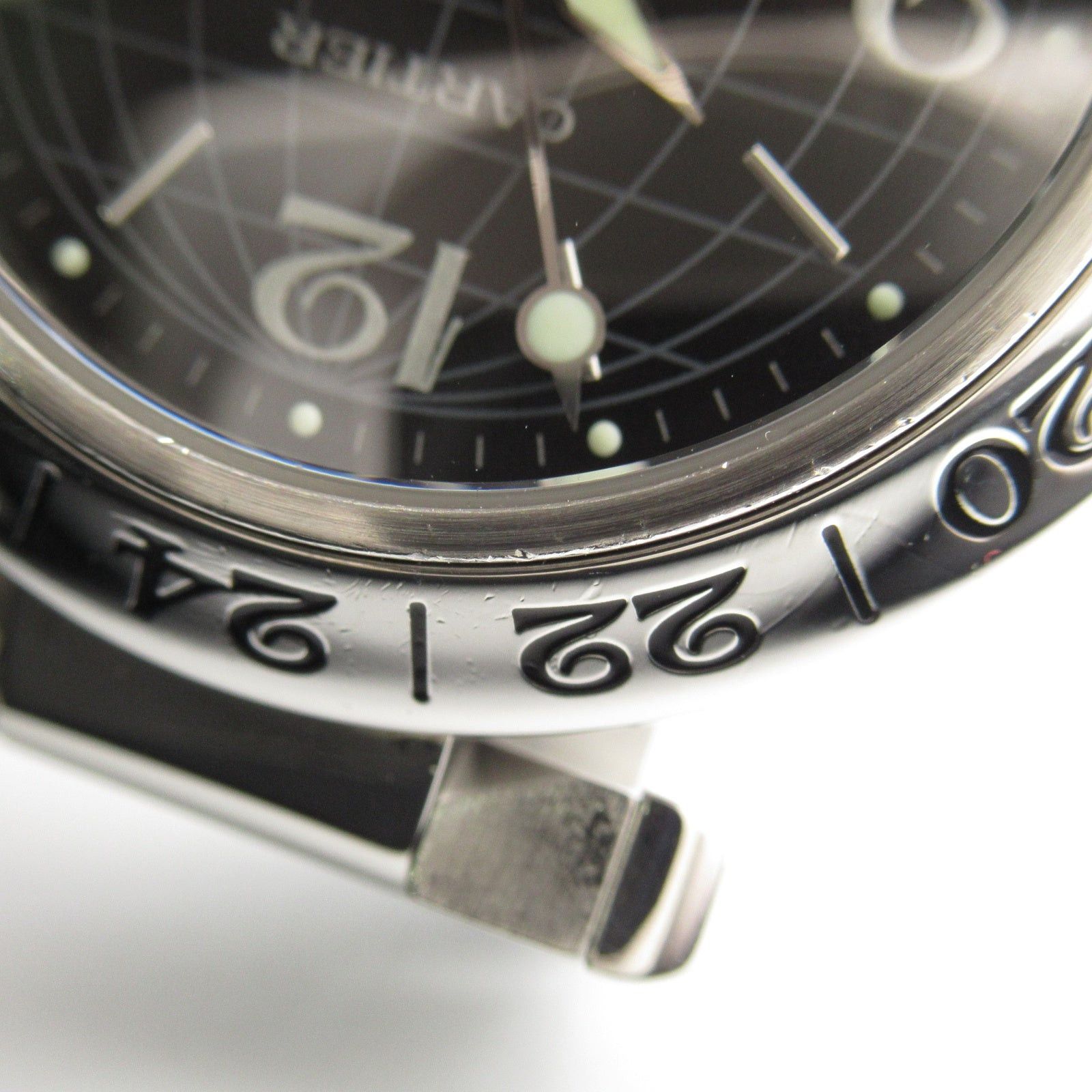 Cartier Cartier Pasha C Meridian Gmt Boys Watch Automatic Winding Stainless Steel Black Size ONE SIZE - 12 Thumbnail