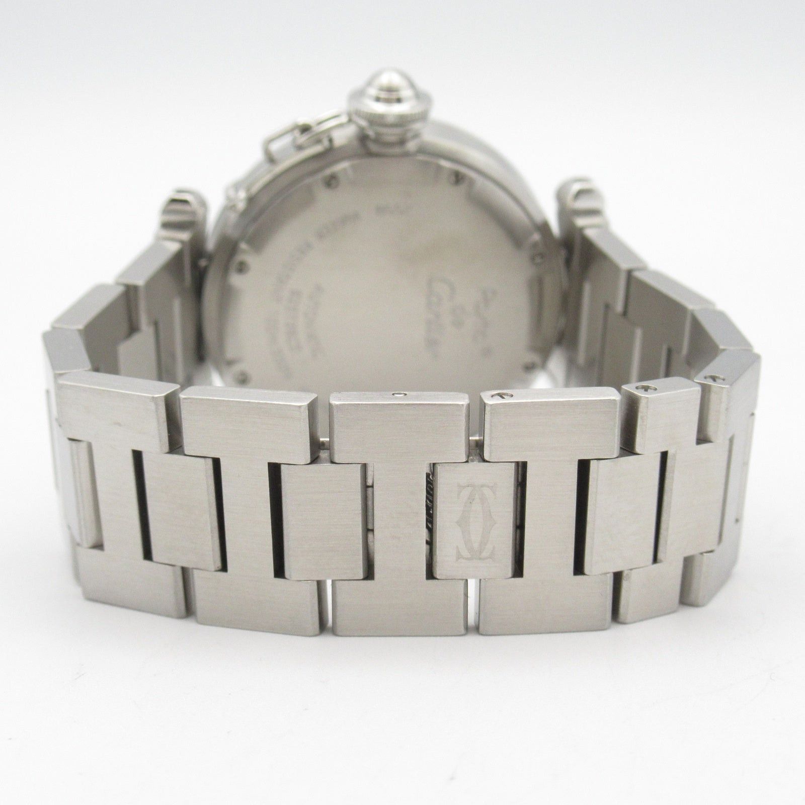 Cartier Cartier Pasha C Meridian Gmt Boys Watch Automatic Winding Stainless Steel Black Size ONE SIZE - 3 Thumbnail