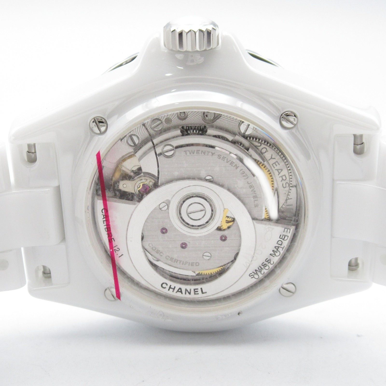 Chanel Chanel J12-20 12P Diamond Mens Watch Automatic Winding Ceramic White Size ONE SIZE - 5 Thumbnail