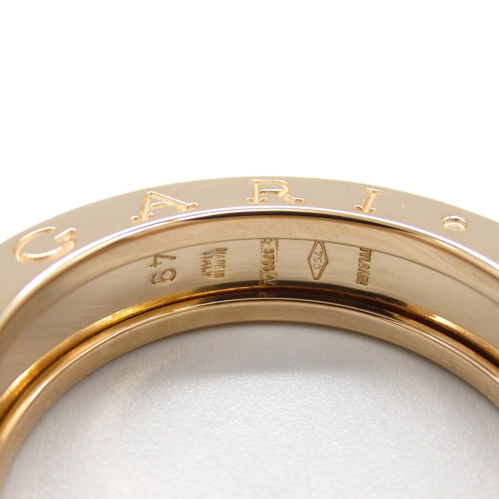 Bvlgari Bvlgari B Zero One Ring 1Belt K18Pg (Pink Gold) Gold Size ONE SIZE - 5 Thumbnail