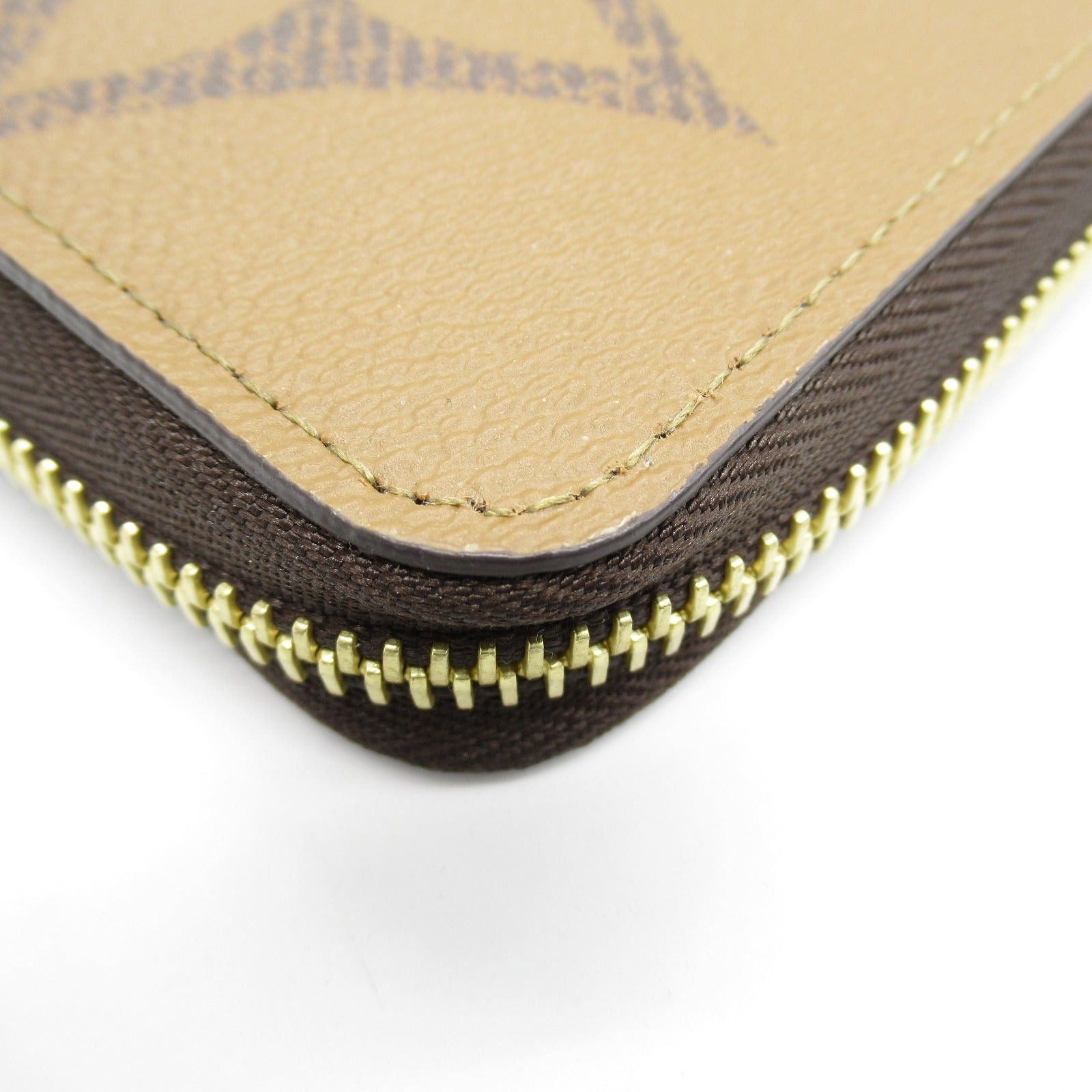 Louis Vuitton Louis Vuitton Zippy Wallet Round Long Zipper Coated Canvas Monogram Giant Reverse Brown Size ONE SIZE - 9 Thumbnail
