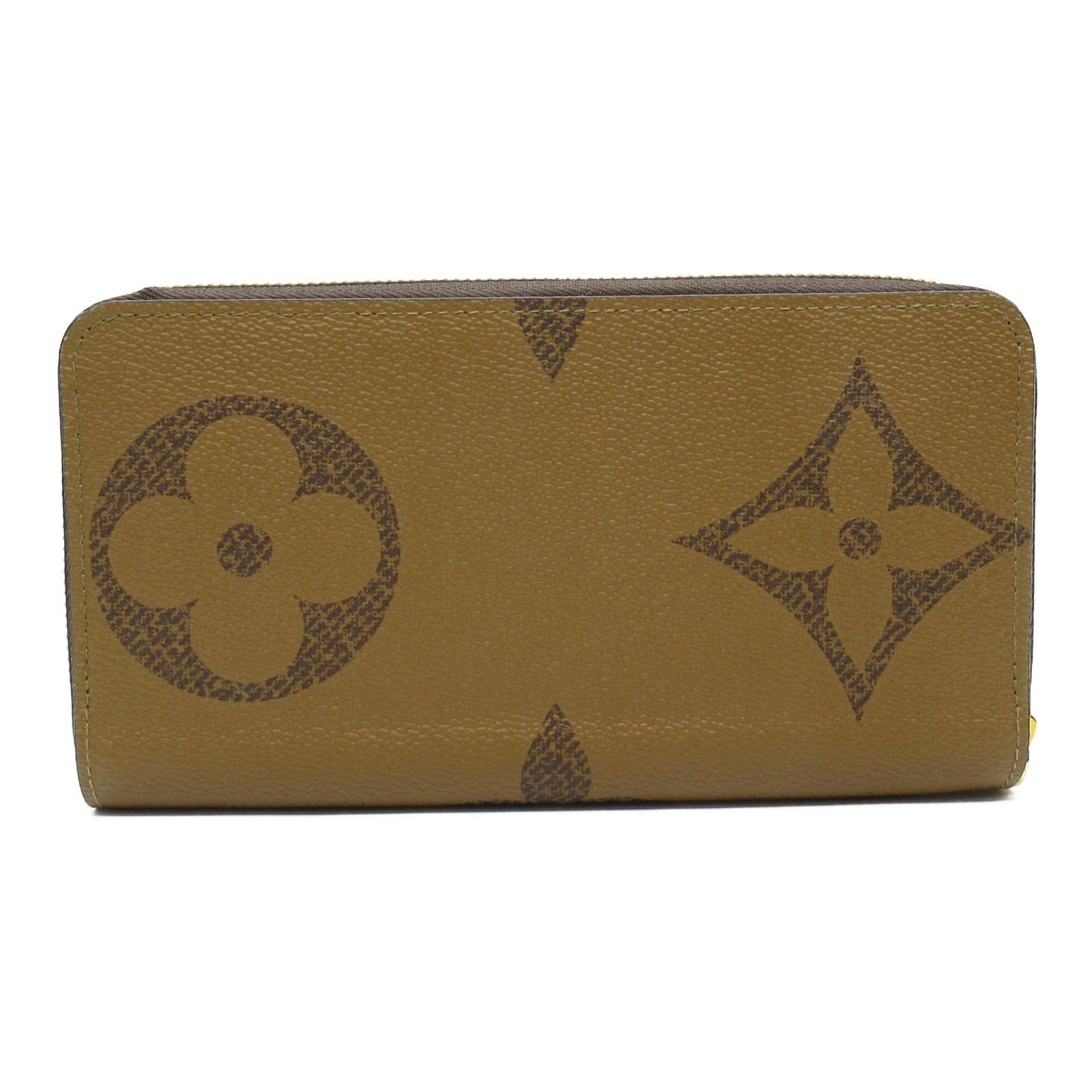 Louis Vuitton Louis Vuitton Zippy Wallet Round Long Zipper Coated Canvas Monogram Giant Reverse Brown Size ONE SIZE - 2 Thumbnail