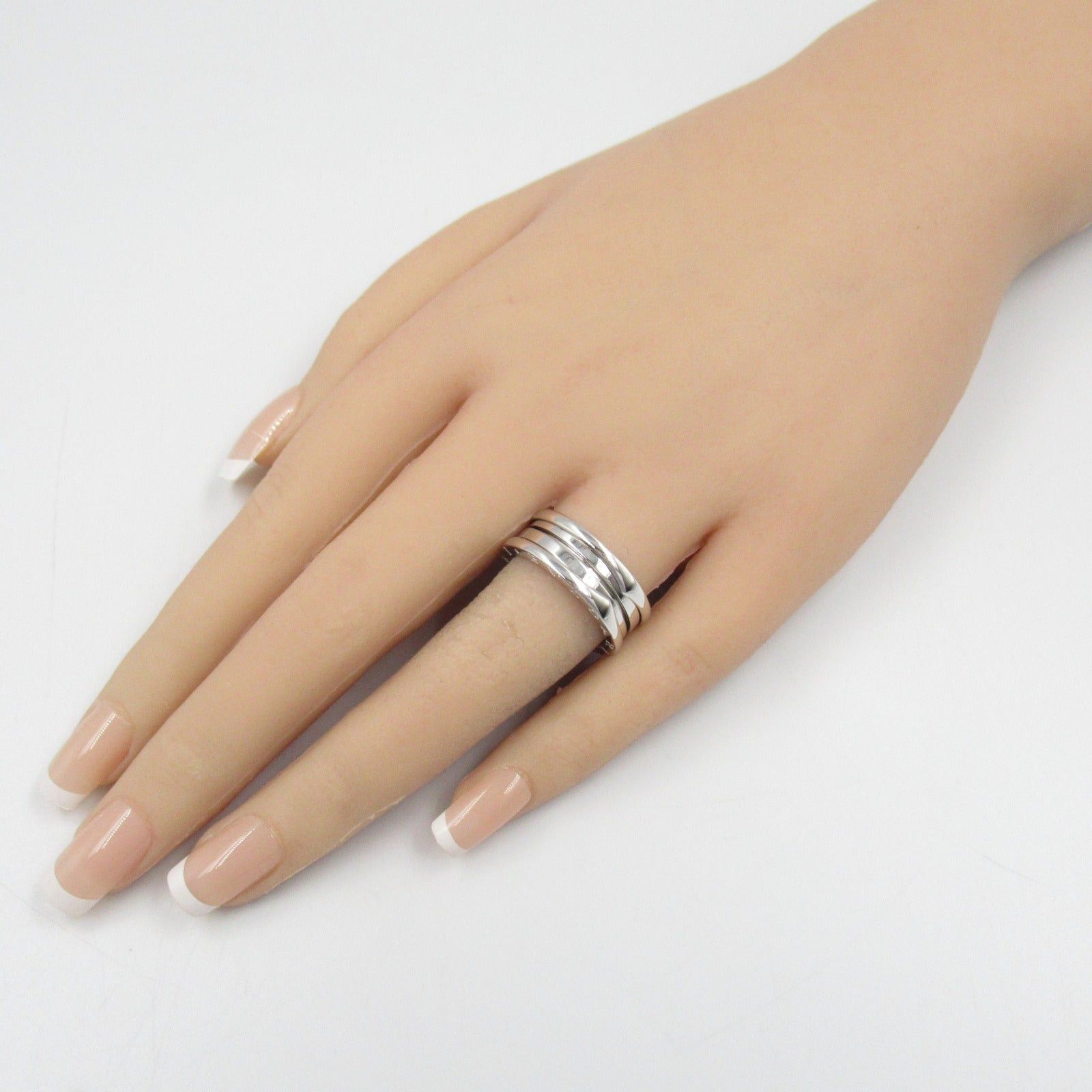 Bvlgari Bvlgari B Zero One Ring K18Wg (White Gold) Silver Size ONE SIZE - 7 Thumbnail
