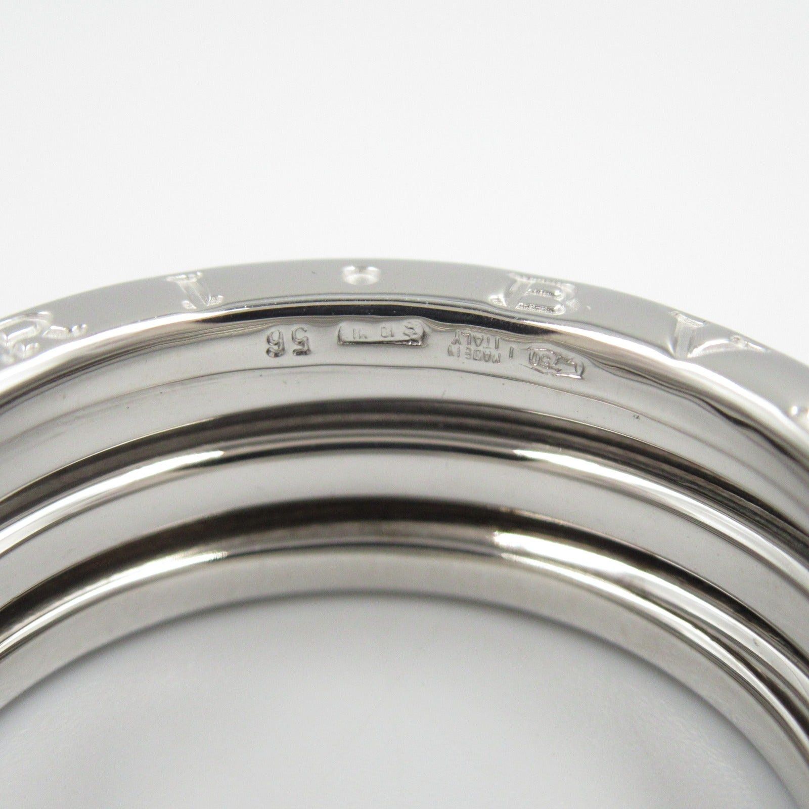 Bvlgari Bvlgari B Zero One Ring K18Wg (White Gold) Silver Size ONE SIZE - 4 Thumbnail