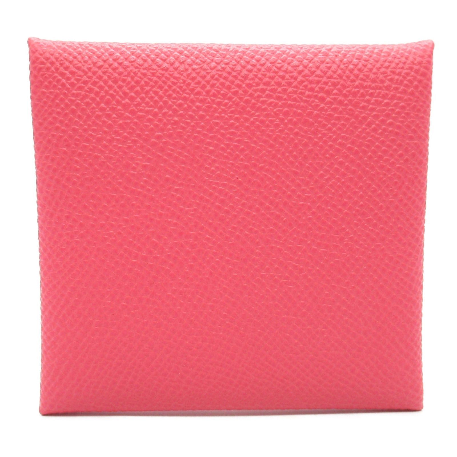 Hermes Hermes Bastia Rose Azalea Coin Purse Leather Veau Epsom Pink Silver Hardware T Stamp Size ONE SIZE - 2 Thumbnail