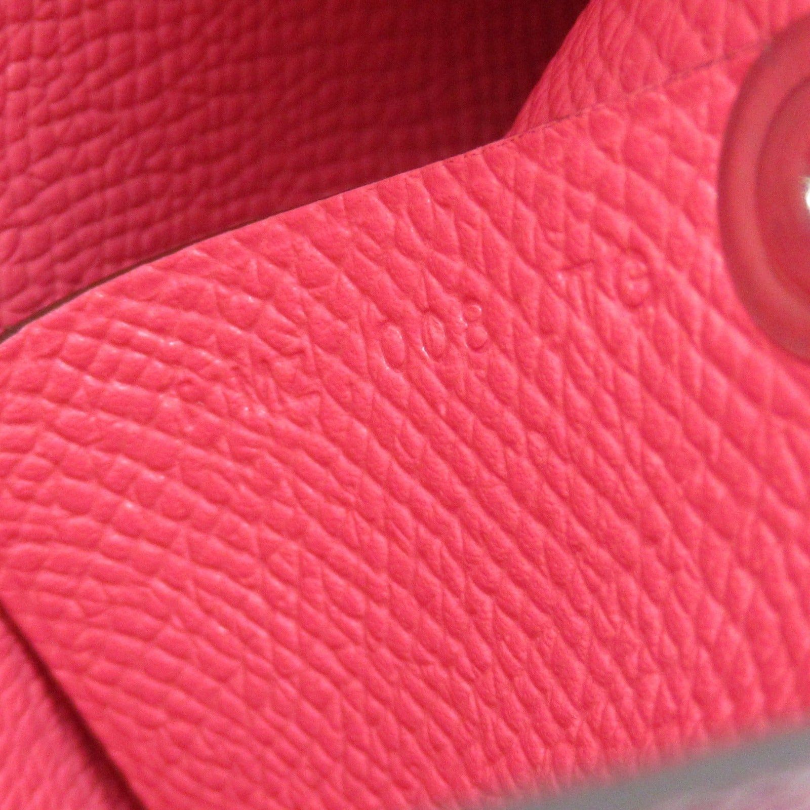 Hermes Hermes Bastia Rose Azalea Coin Purse Leather Veau Epsom Pink Silver Hardware T Stamp Size ONE SIZE - 7 Thumbnail