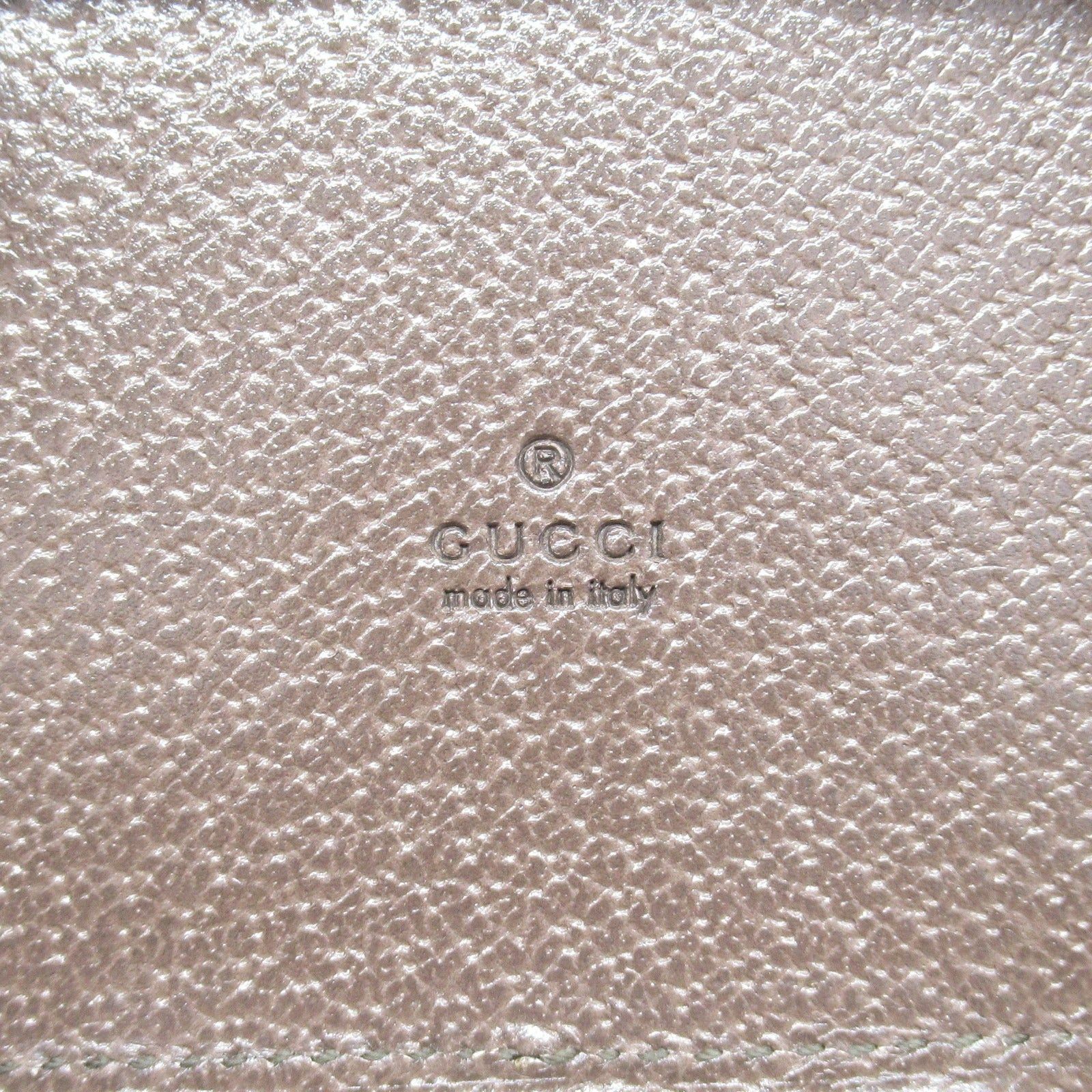 Gucci Gucci Airpods Case Accessory Coated Canvas Leather Brown Beige Size ONE SIZE - 6 Thumbnail