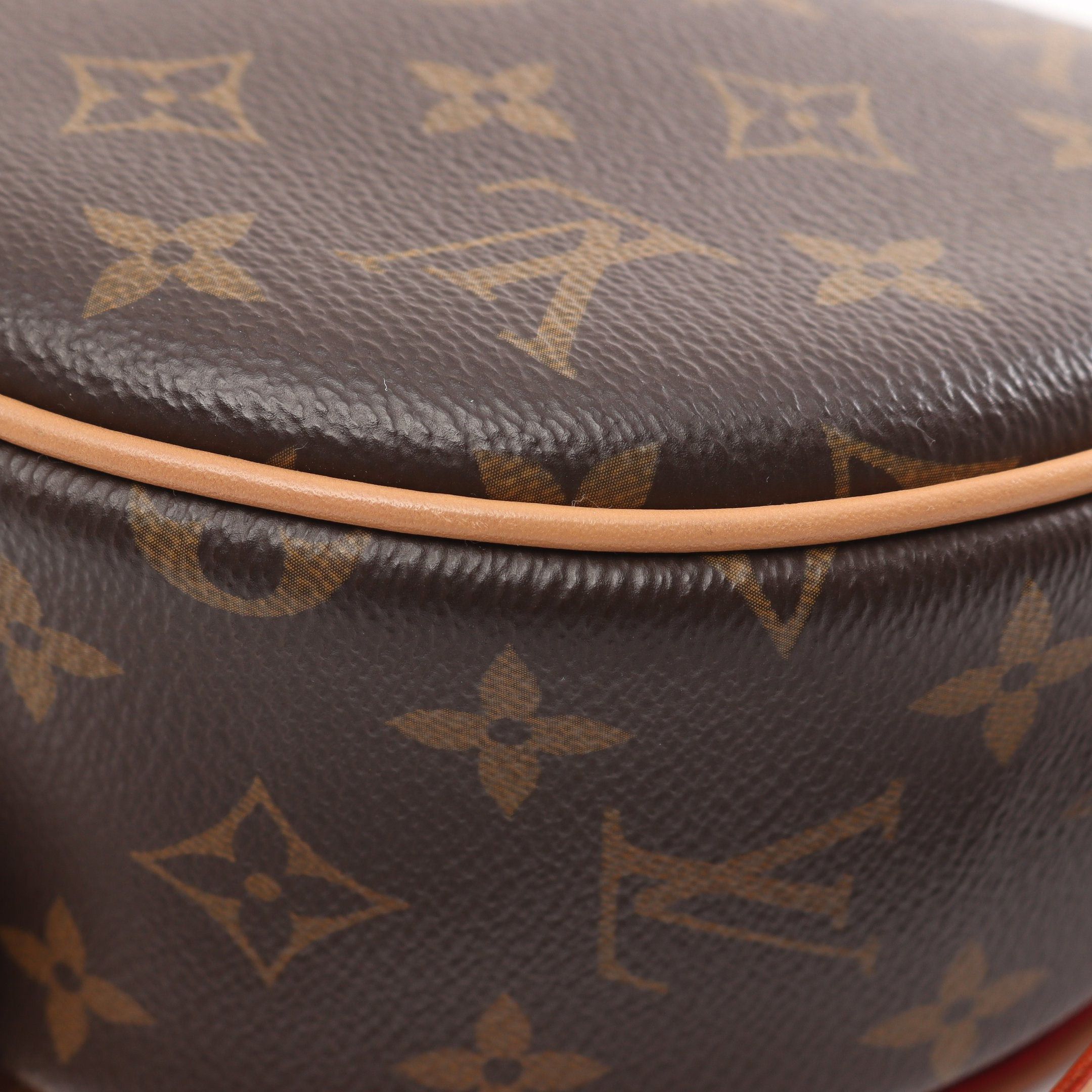 Louis Vuitton Louis Vuitton Tambourine Monogram Shoulder Bag Leather Brown Size ONE SIZE - 7 Thumbnail