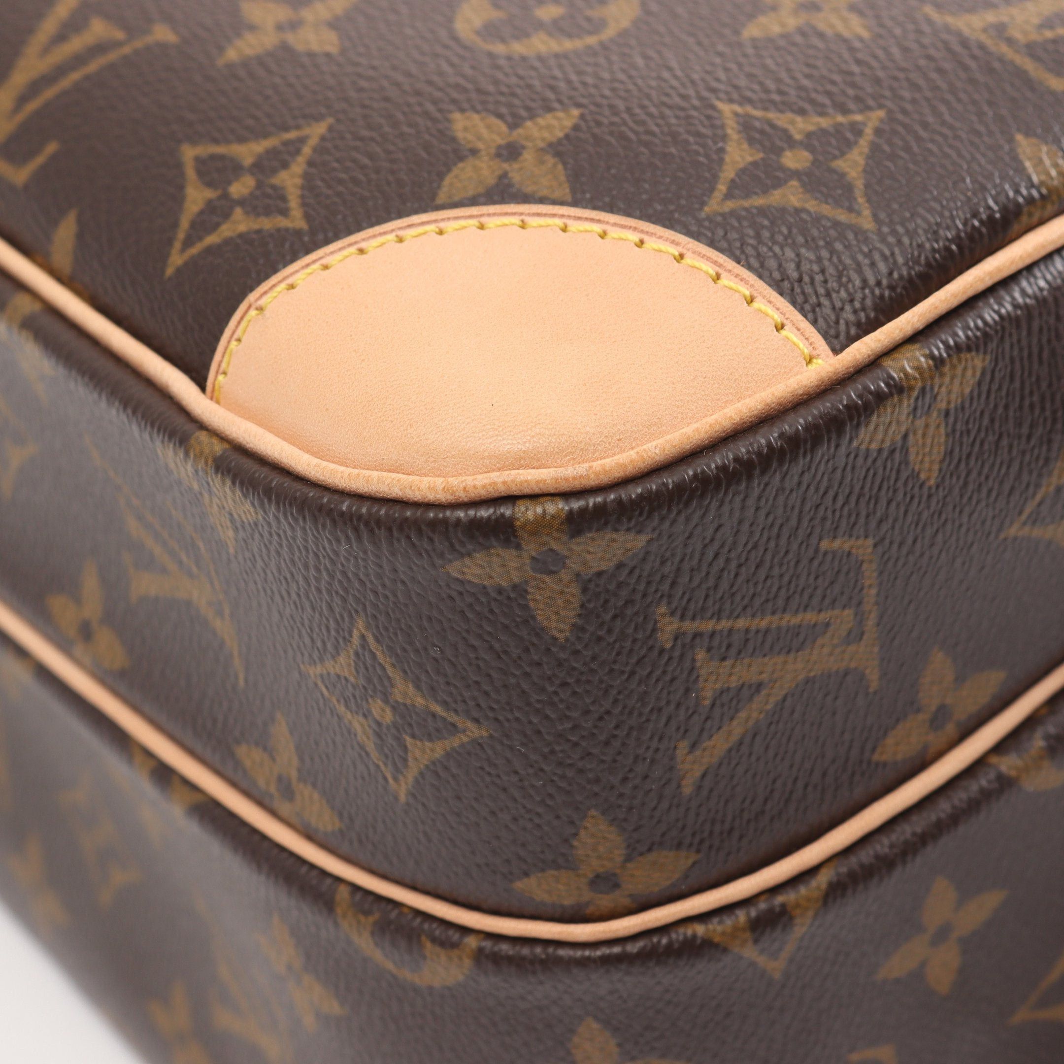 Louis Vuitton Louis Vuitton Nil Monogram Shoulder Bag Leather Brown Size ONE SIZE - 6 Thumbnail