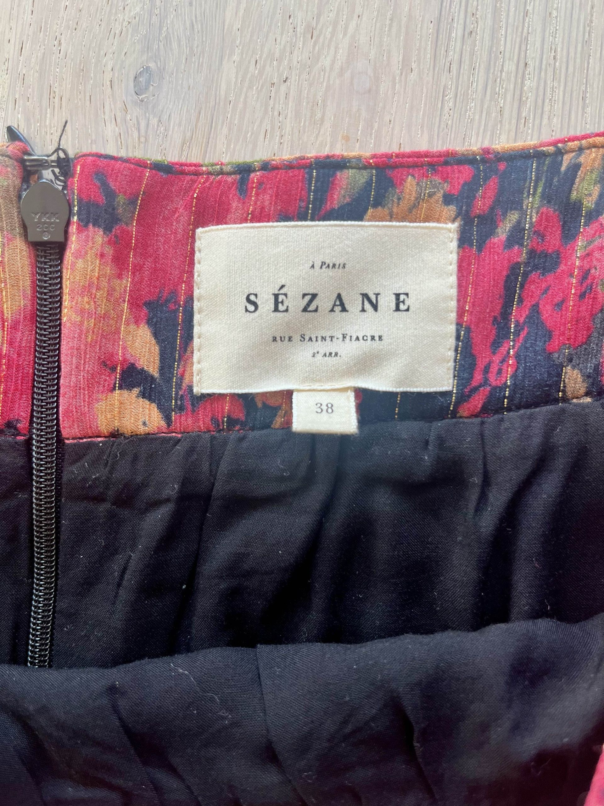 Sezane Sézane Carolina Skirt Abstract Floral Skirt Size 27" / US 4 / IT 40 - 3 Thumbnail