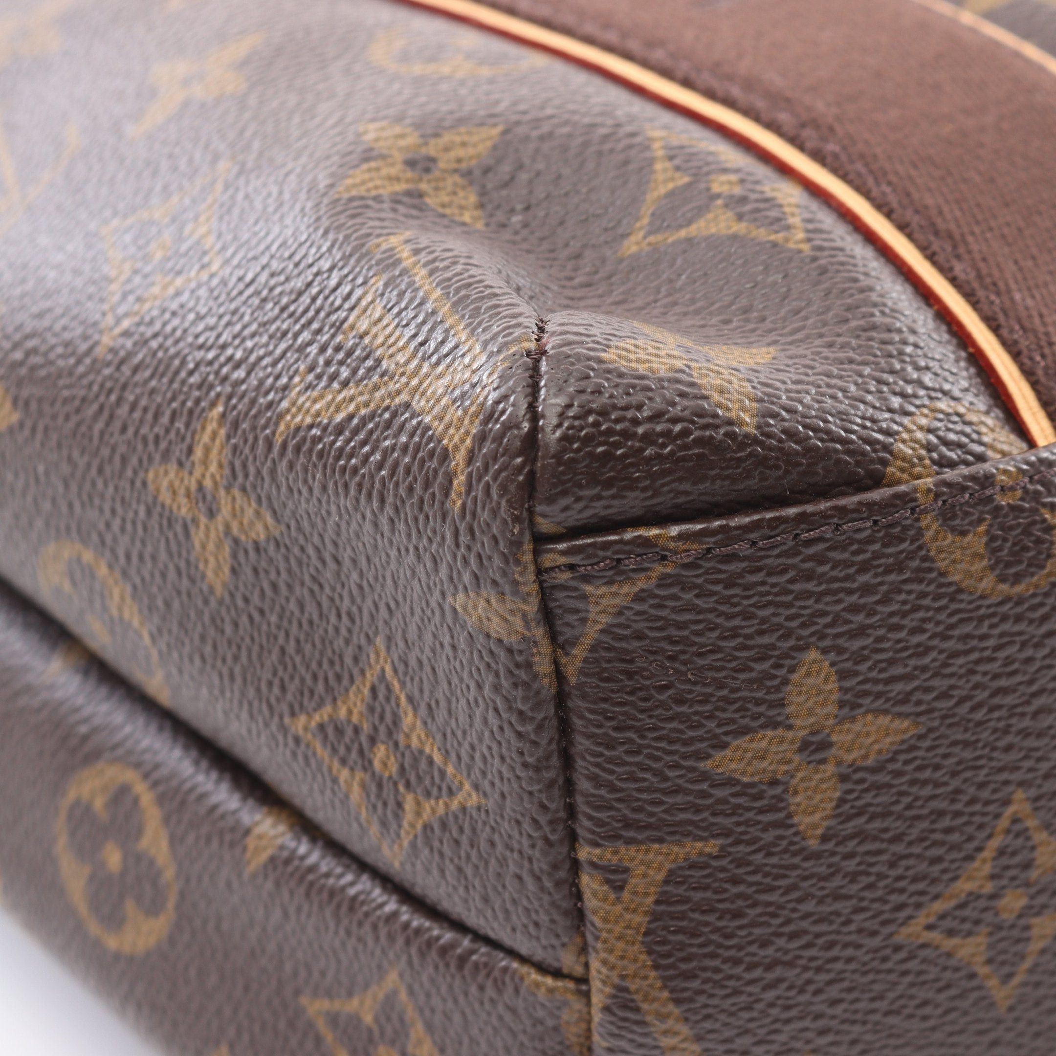 Louis Vuitton Louis Vuitton Hippopotamus Bobourg Monogram Shoulder Bag Tote Leather Brown Size ONE SIZE - 7 Thumbnail
