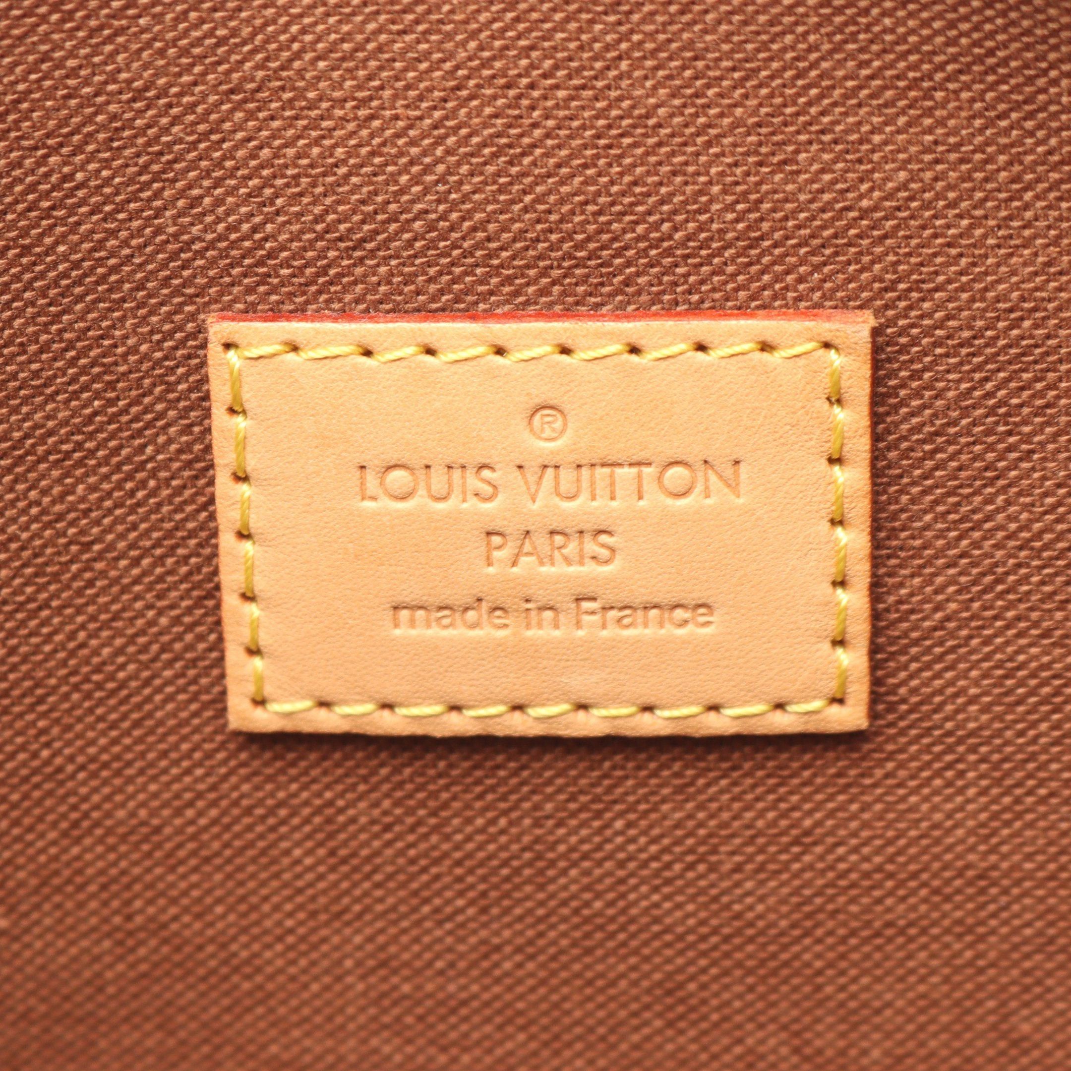 Louis Vuitton Louis Vuitton Hippopotamus Bobourg Monogram Shoulder Bag Tote Leather Brown Size ONE SIZE - 4 Thumbnail