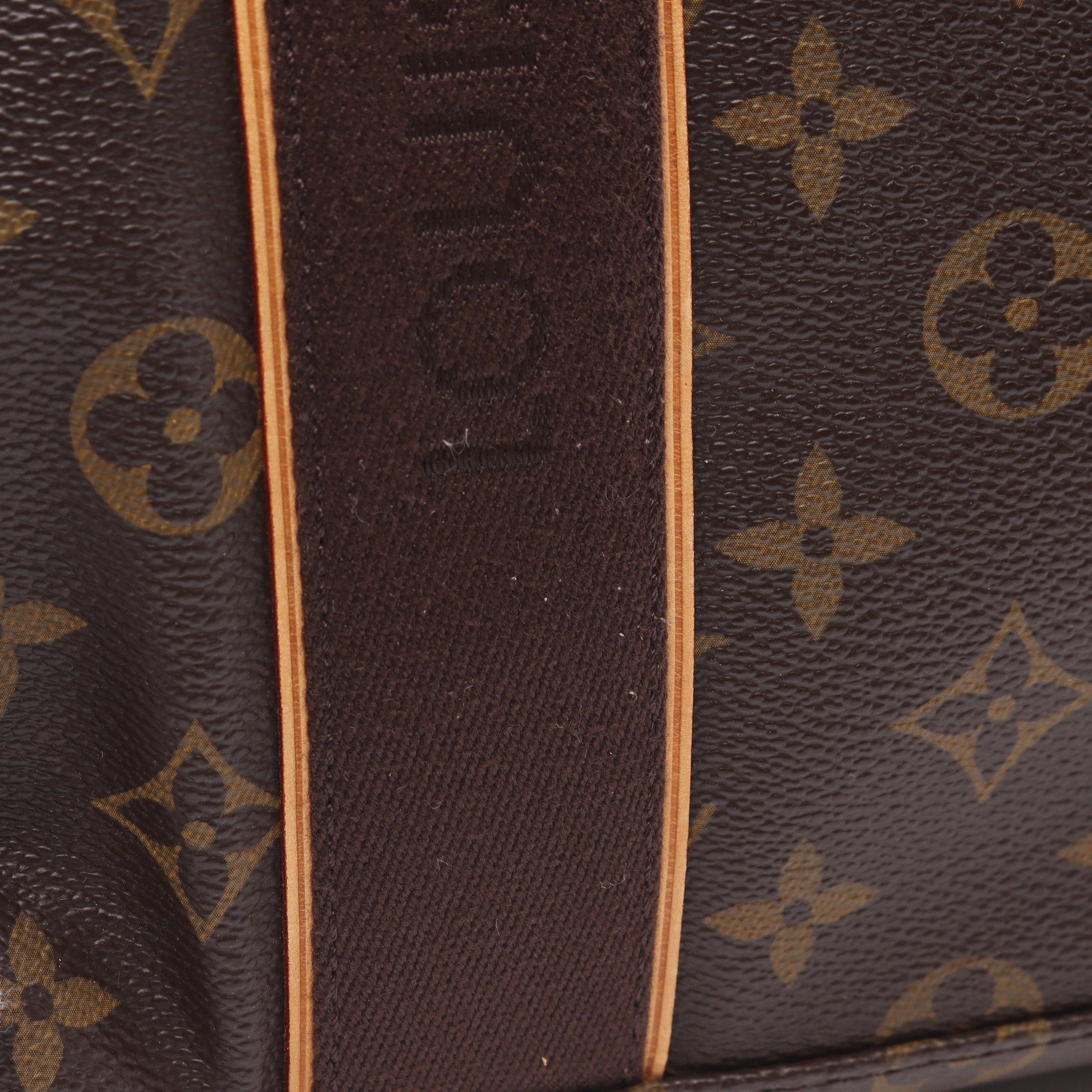 Louis Vuitton Louis Vuitton Hippopotamus Bobourg Monogram Shoulder Bag Tote Leather Brown Size ONE SIZE - 8 Thumbnail