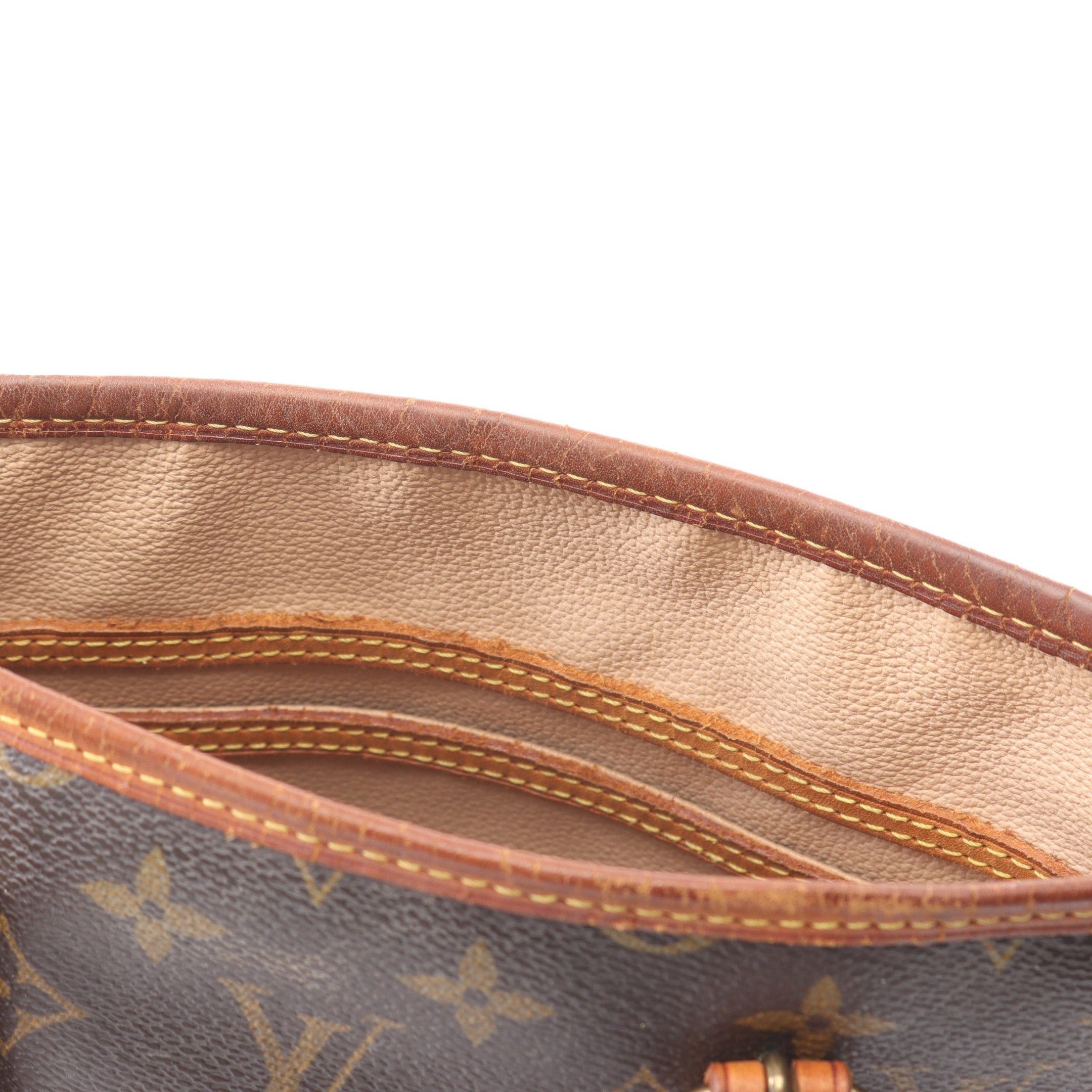 Louis Vuitton Louis Vuitton Bucket Pm Monogram Handbag Leather Brown Size ONE SIZE - 13 Thumbnail