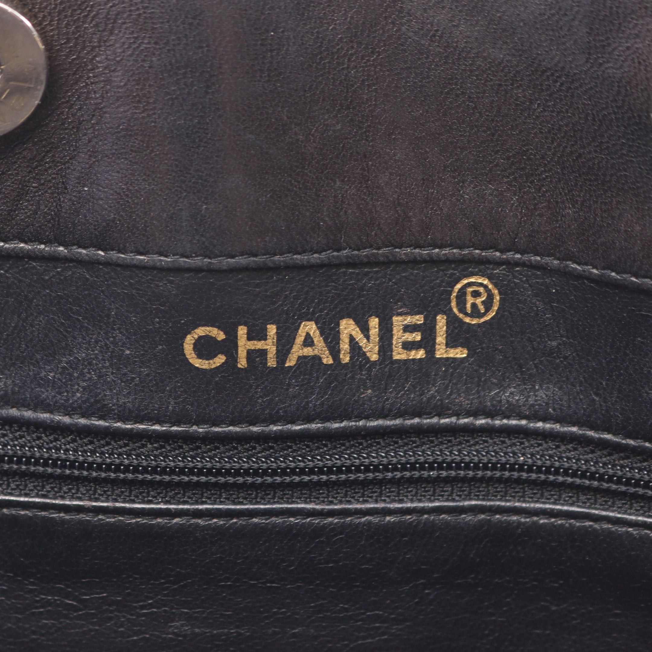 Chanel Chanel Mademoiselle Chain Shoulder Bag Tote Lambskin Black Gold Hardware Turn Lock Size ONE SIZE - 4 Thumbnail