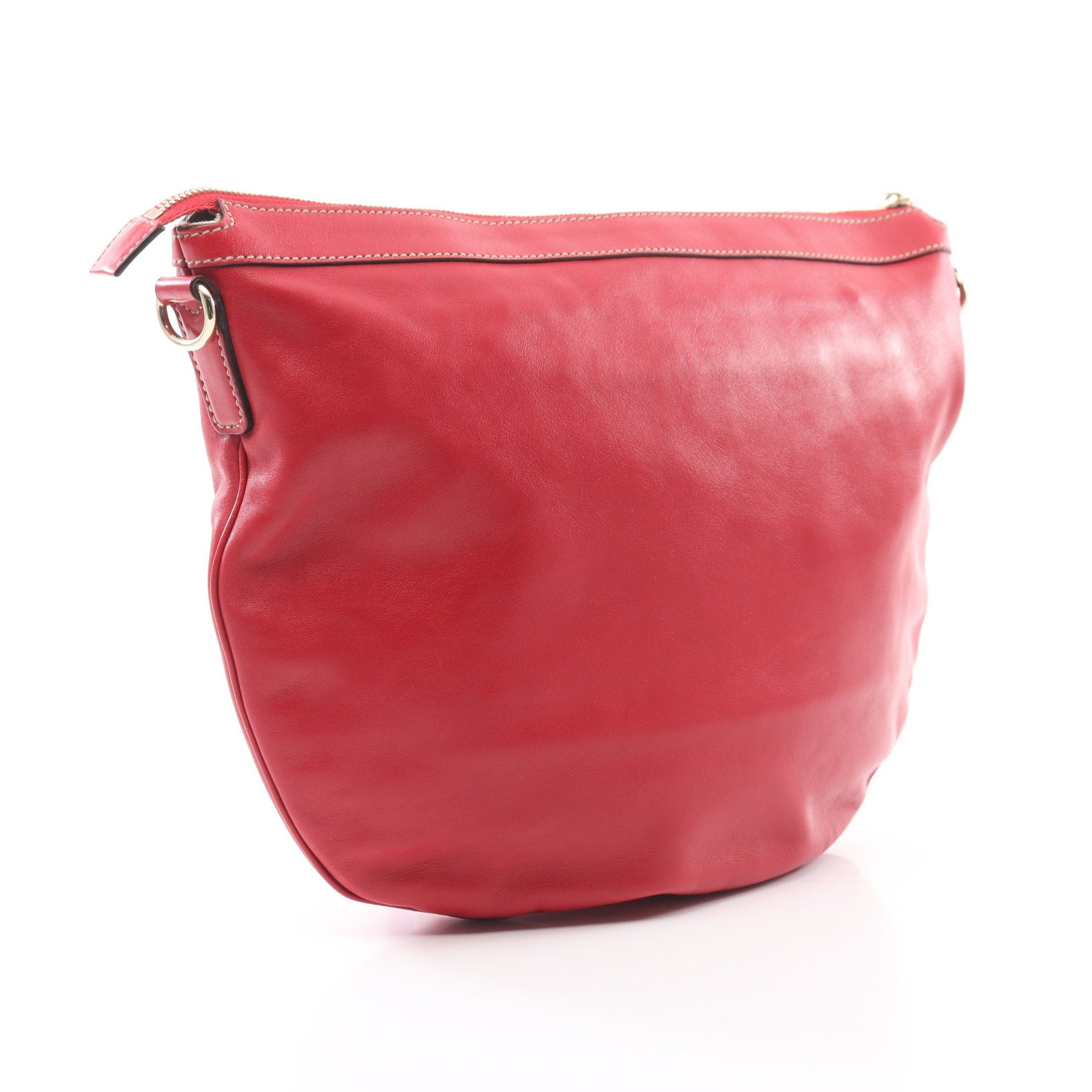 Gucci Gucci One Shoulder Bag Leather Red Size ONE SIZE - 2 Thumbnail