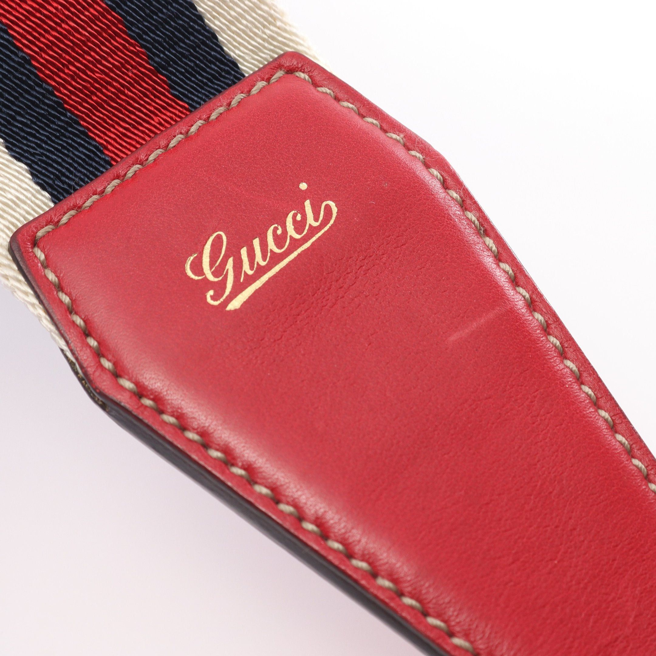Gucci Gucci One Shoulder Bag Leather Red Size ONE SIZE - 10 Thumbnail